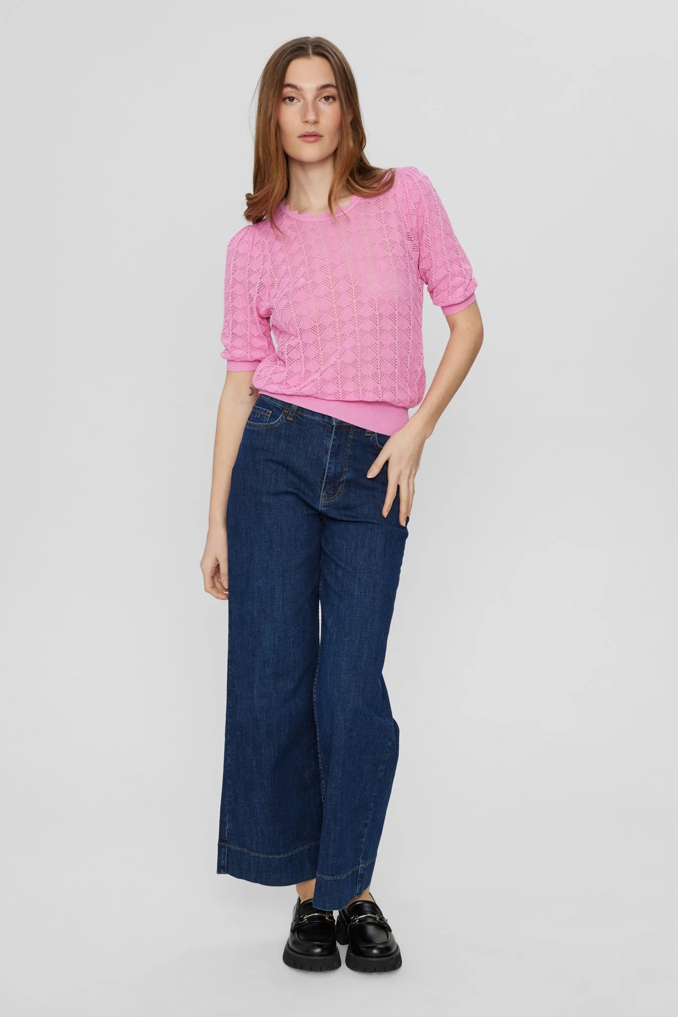 NUASPEN PULLOVER  - Fuchsia Pink - Image 3