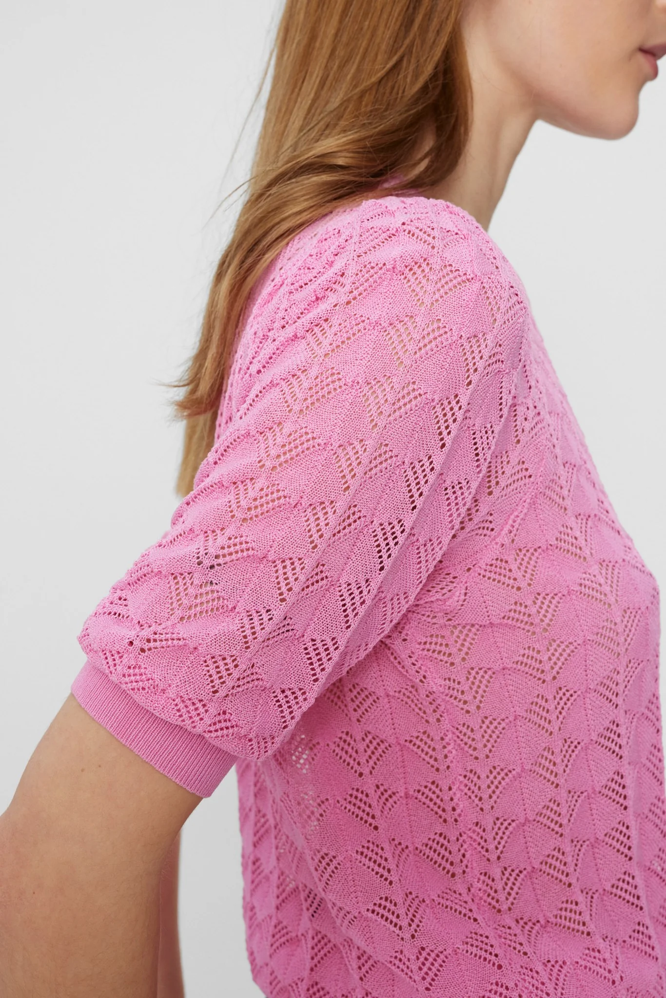 NUASPEN PULLOVER  - Fuchsia Pink - Image 5