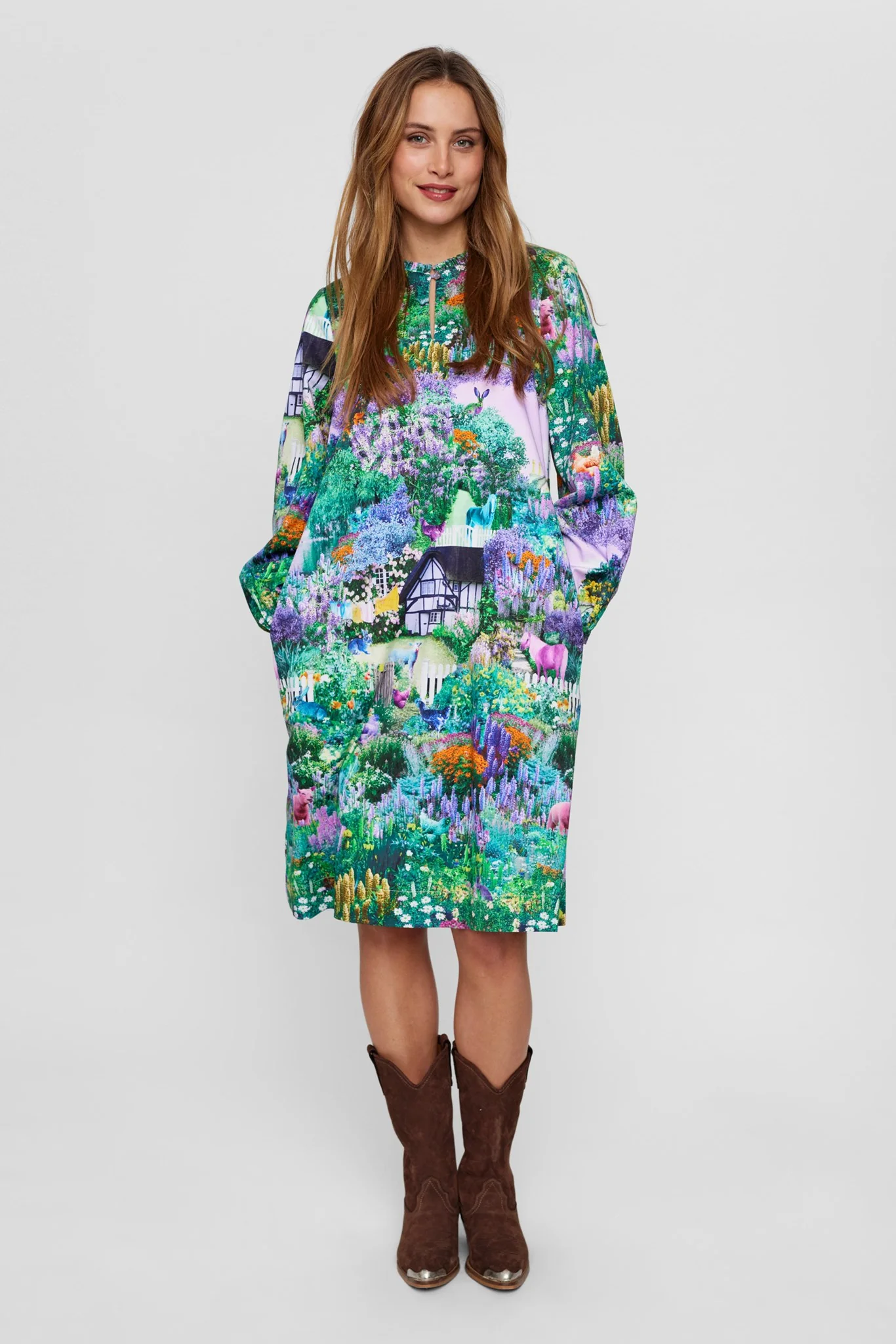 NUATLAS NEW DRESS - Pine Green - Image 3