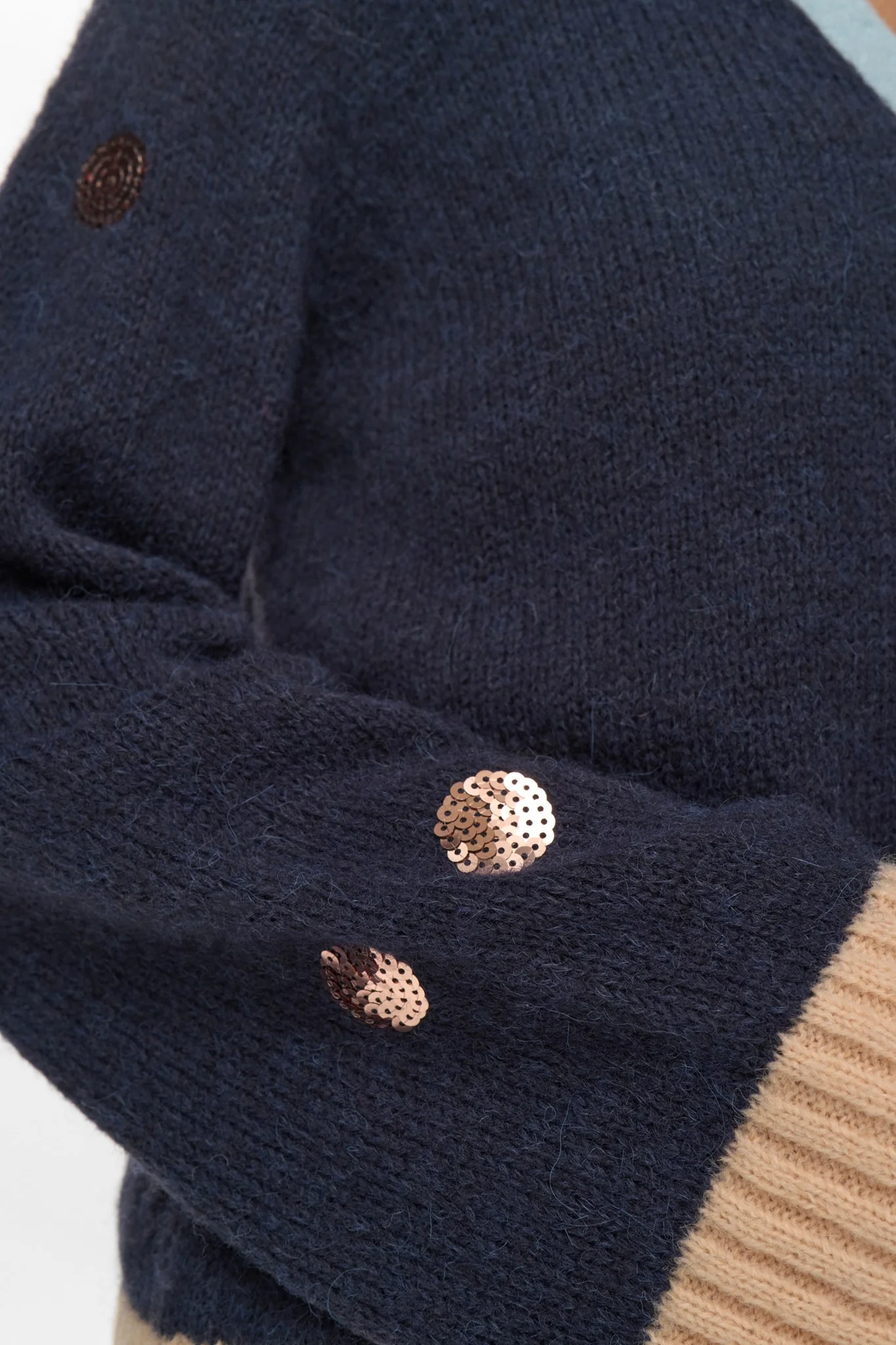 NUATMY CARDIGAN - Dark Sapphire - Image 4