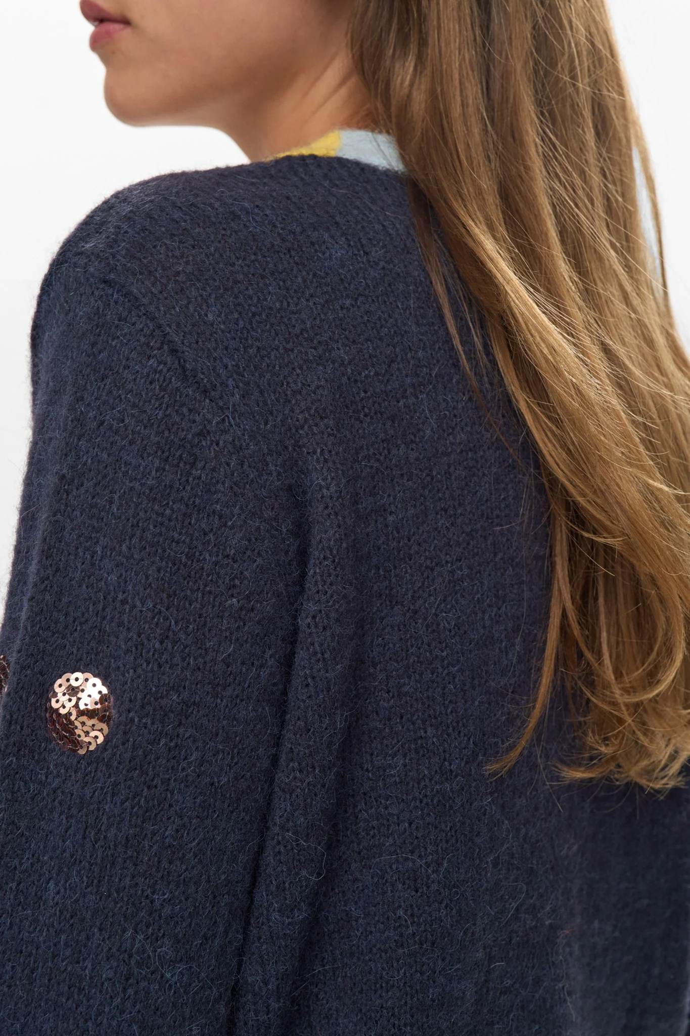 NUATMY CARDIGAN - Dark Sapphire - Image 5
