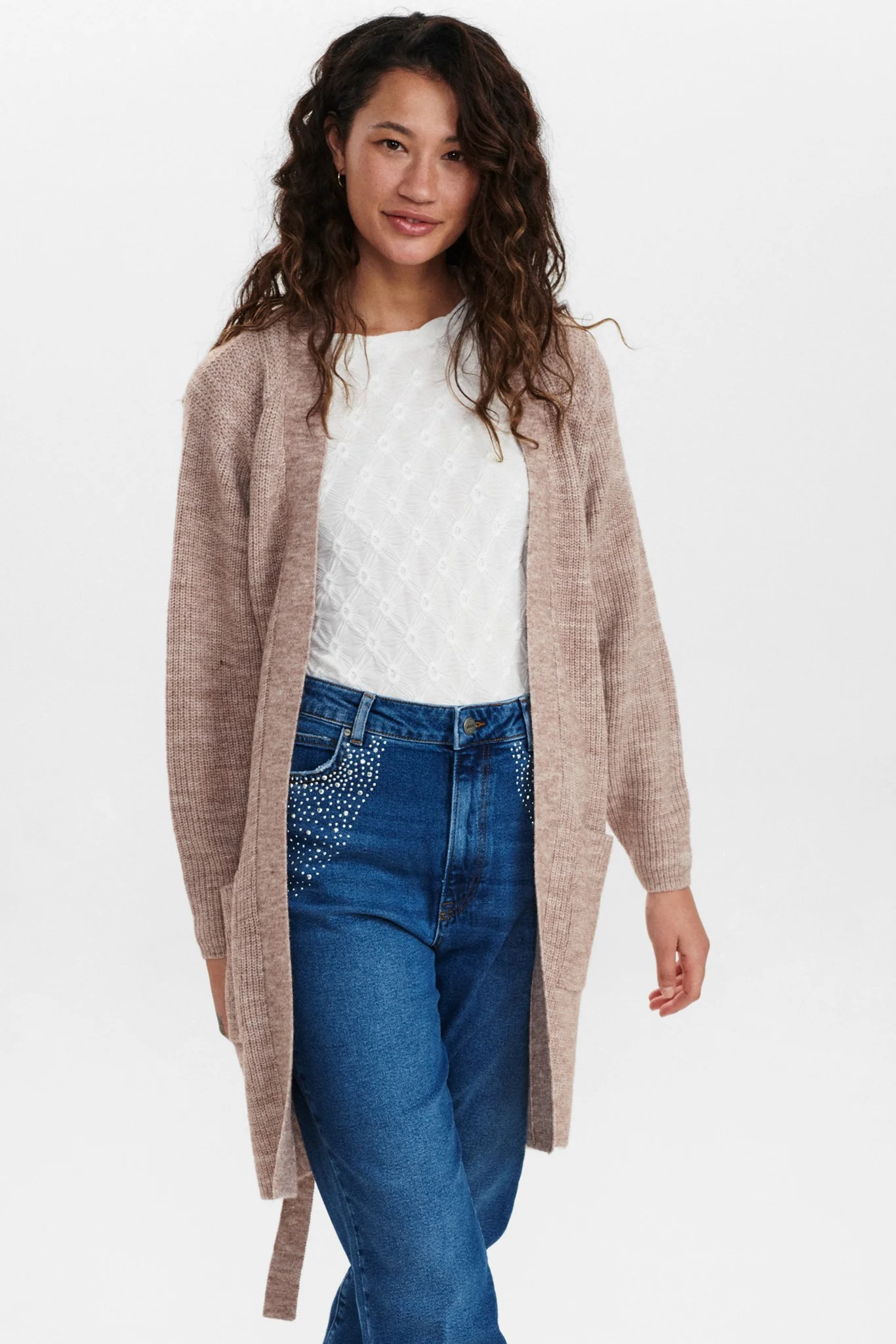 NUAUDREY CARDIGAN - Sesame