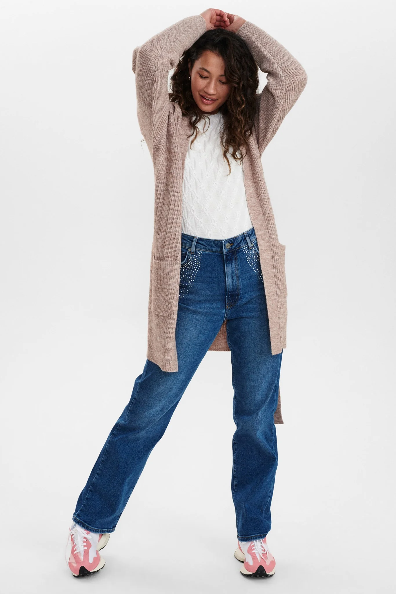 NUAUDREY CARDIGAN - Sesame - Image 3