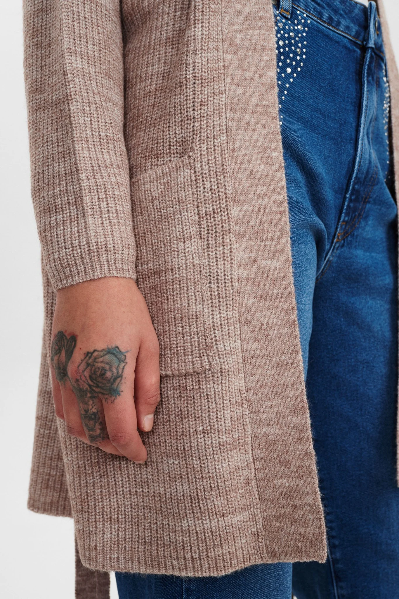 NUAUDREY CARDIGAN - Sesame - Image 4