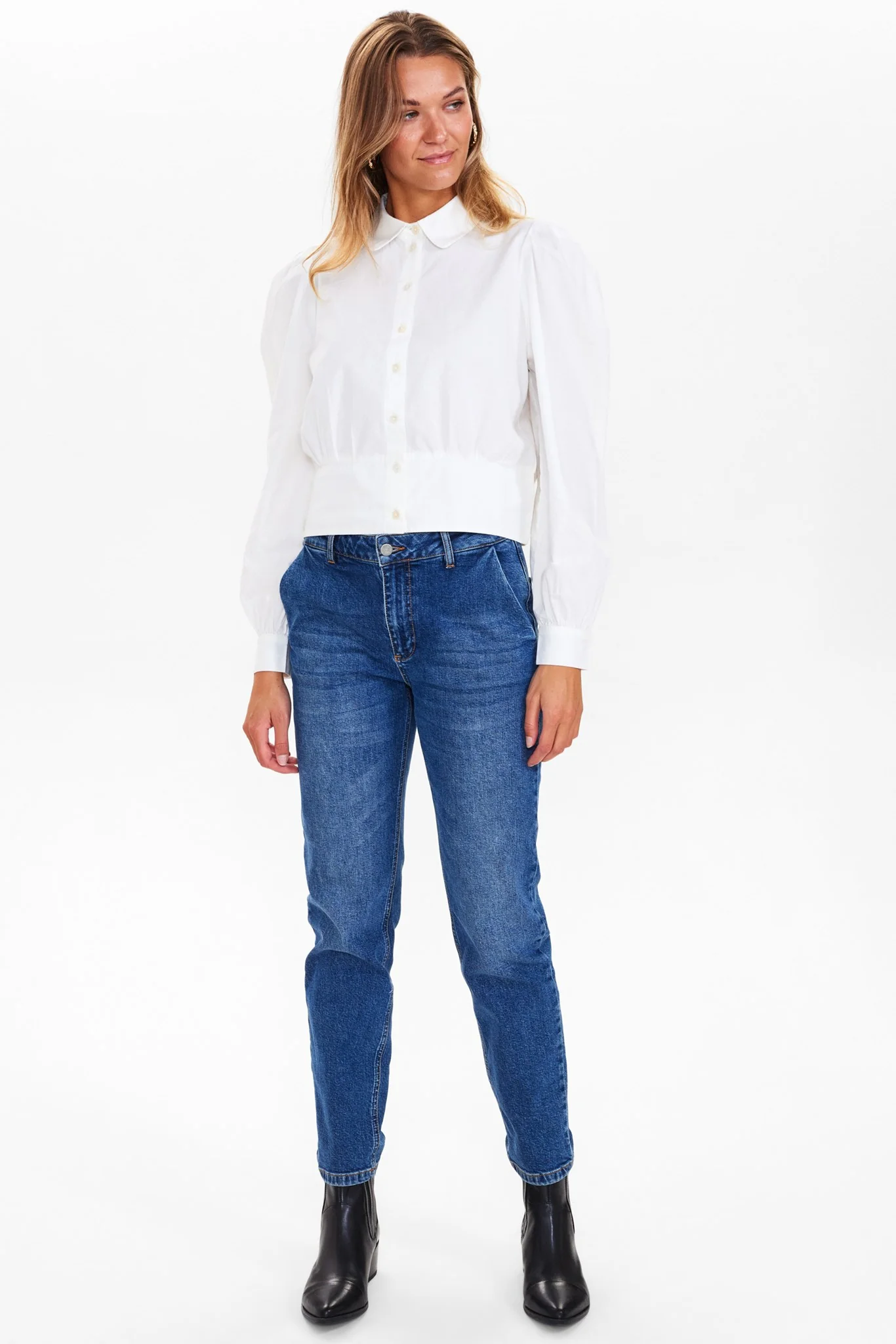 NUAUGUSTA SHIRT - Bright White - Image 3