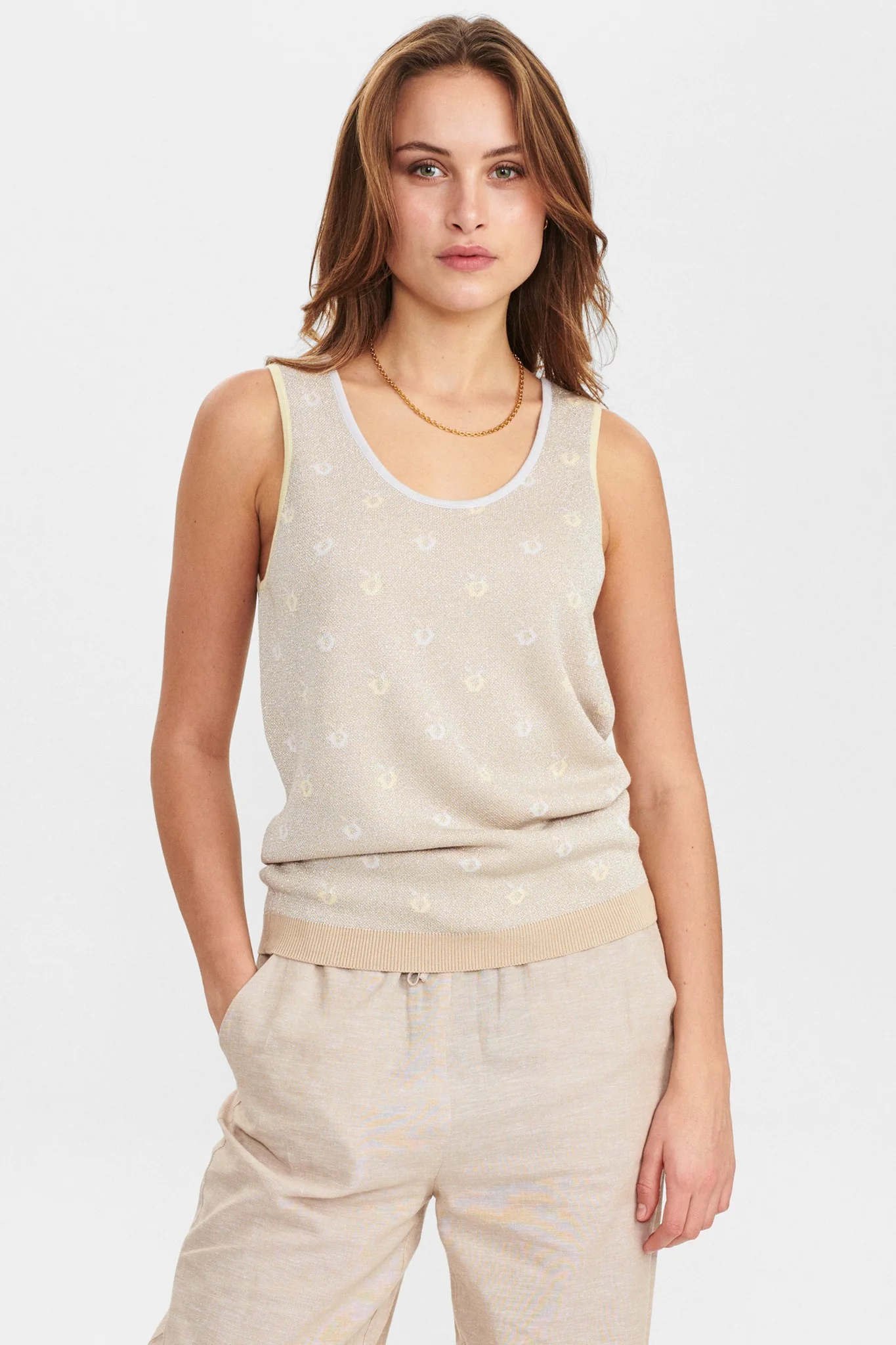 NUAUGUSTA TOP - Sesame