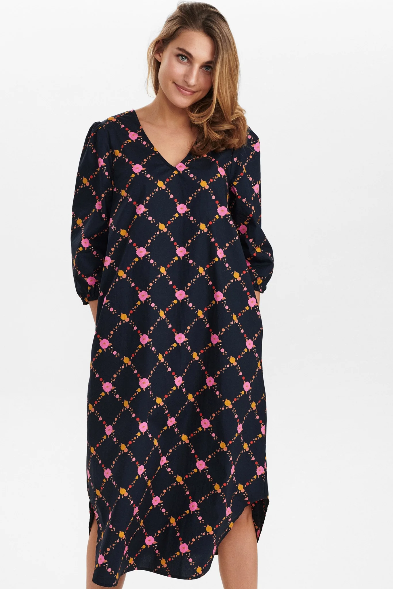 NUAVA DRESS - Dark Sapphire