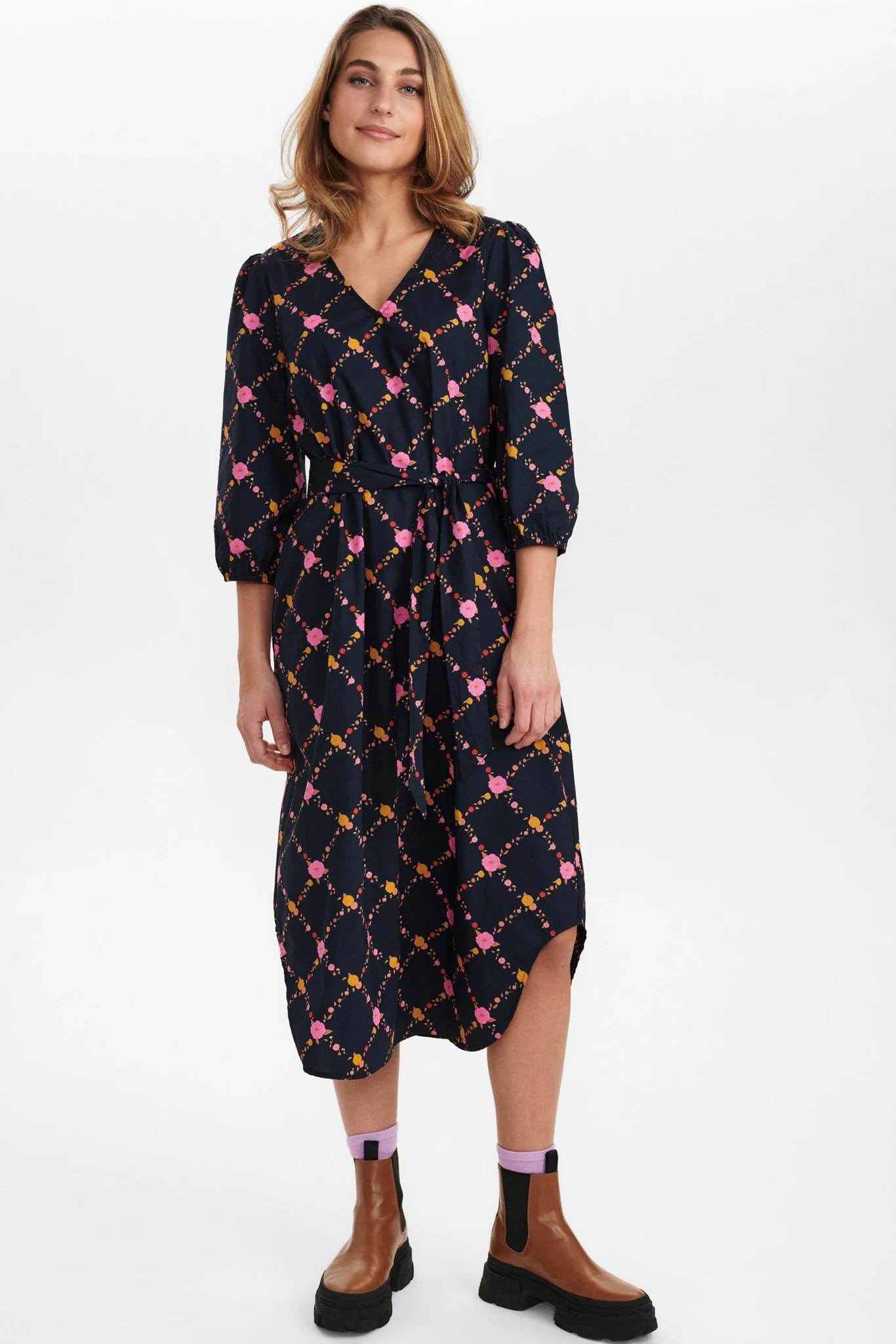 NUAVA DRESS - Dark Sapphire - Image 3