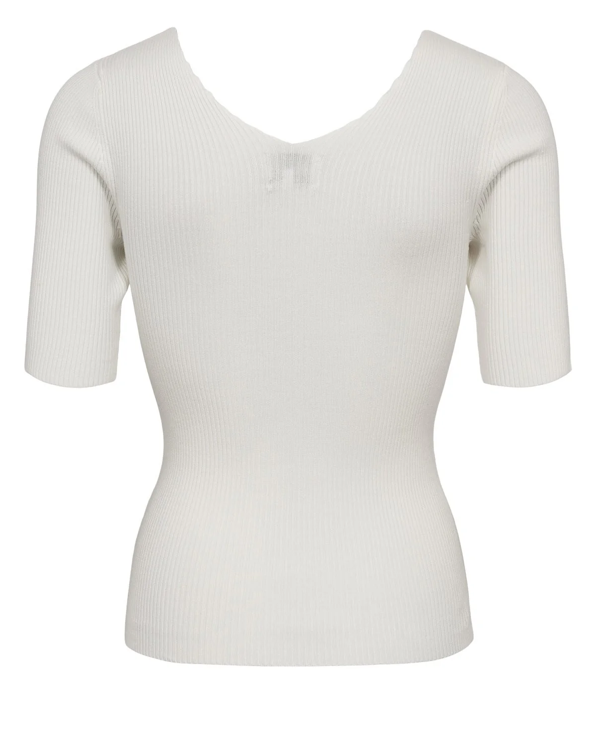 NUAYELET SS PULLOVER CROPPED - Cloud Dancer - Image 7
