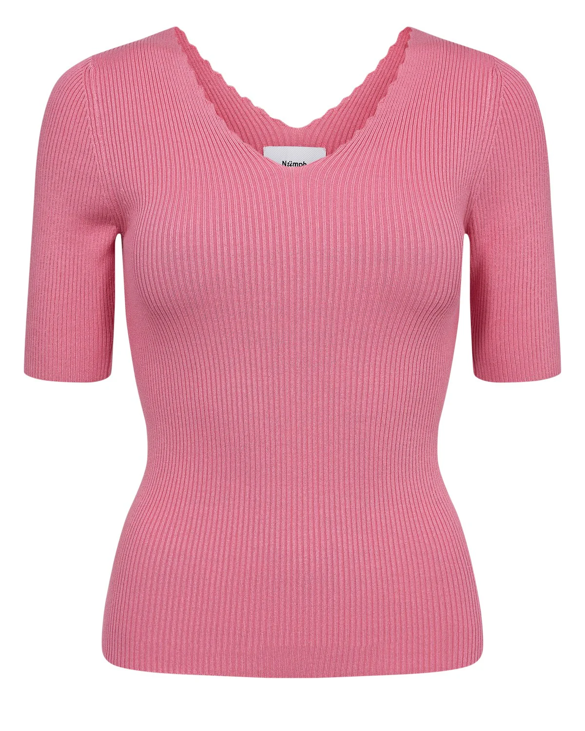 NUAYELET SS PULLOVER CROPPED - Pink Carnation