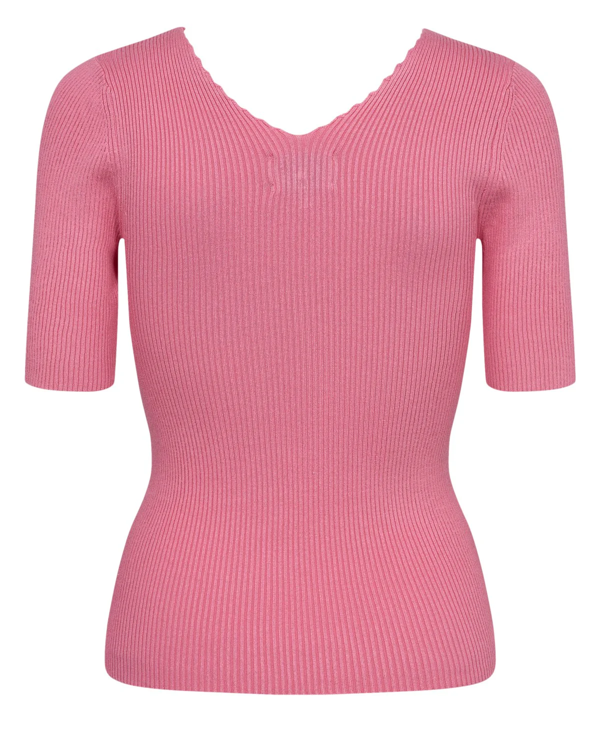 NUAYELET SS PULLOVER CROPPED - Pink Carnation - Image 4