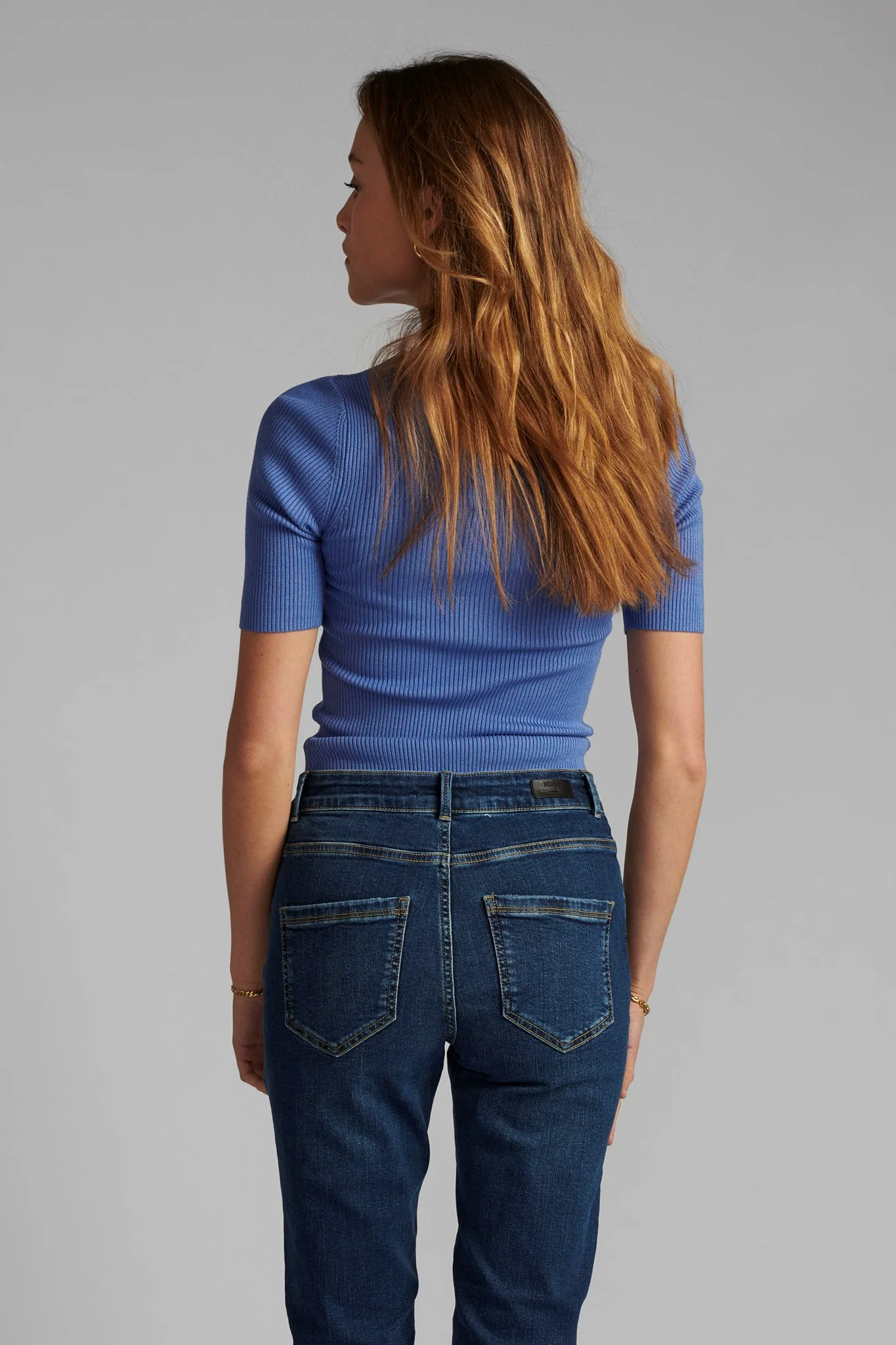 NUAYELET SS PULLOVER  - Wedgewood - Image 2