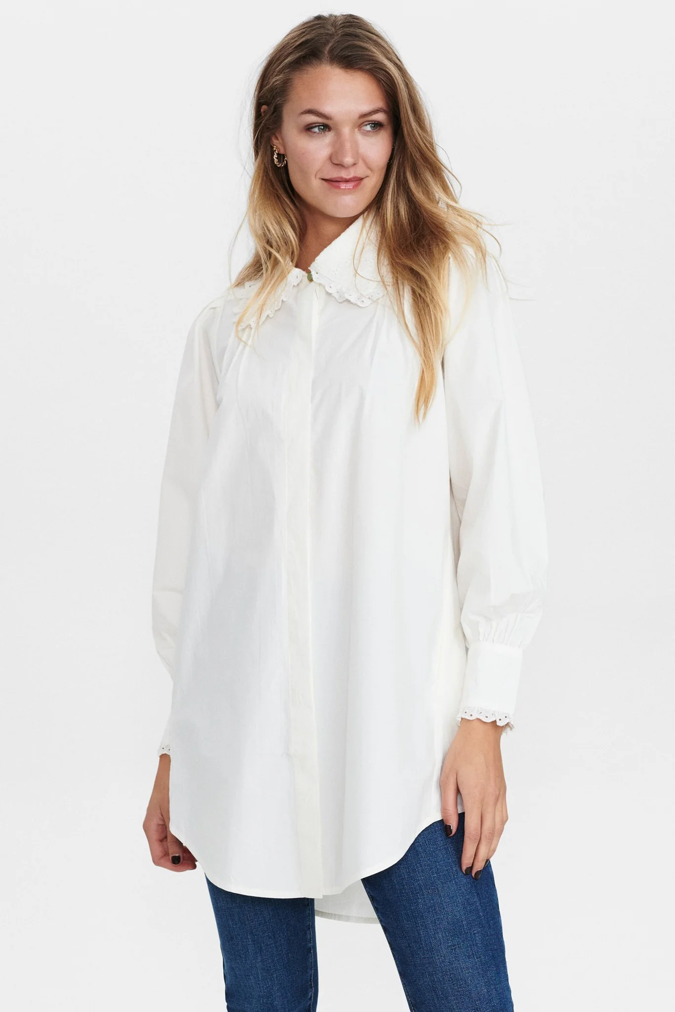 NUAYMA SHIRT - Cloud Dancer