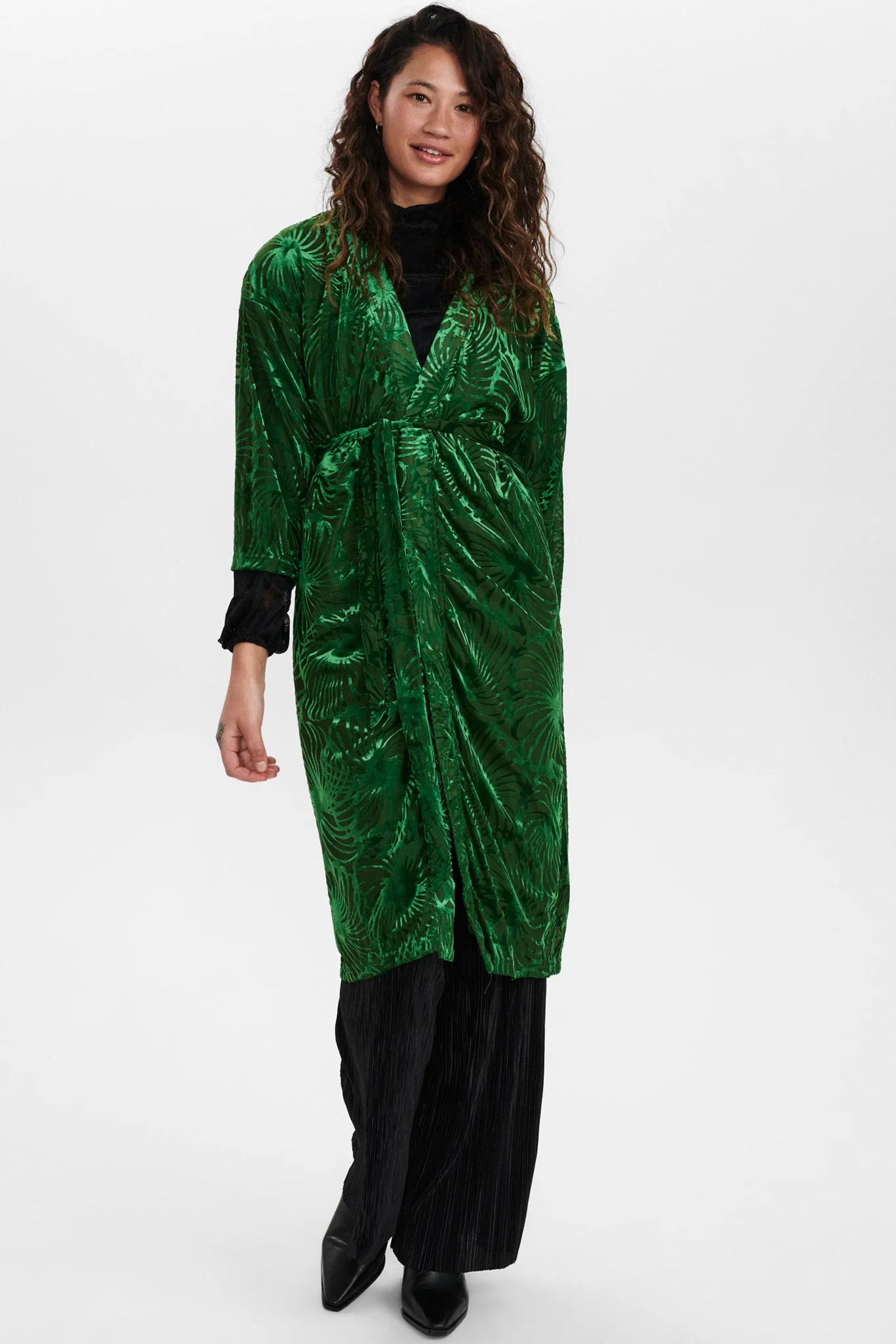 NUAYNA KIMONO PA - Kelly Green - Image 3