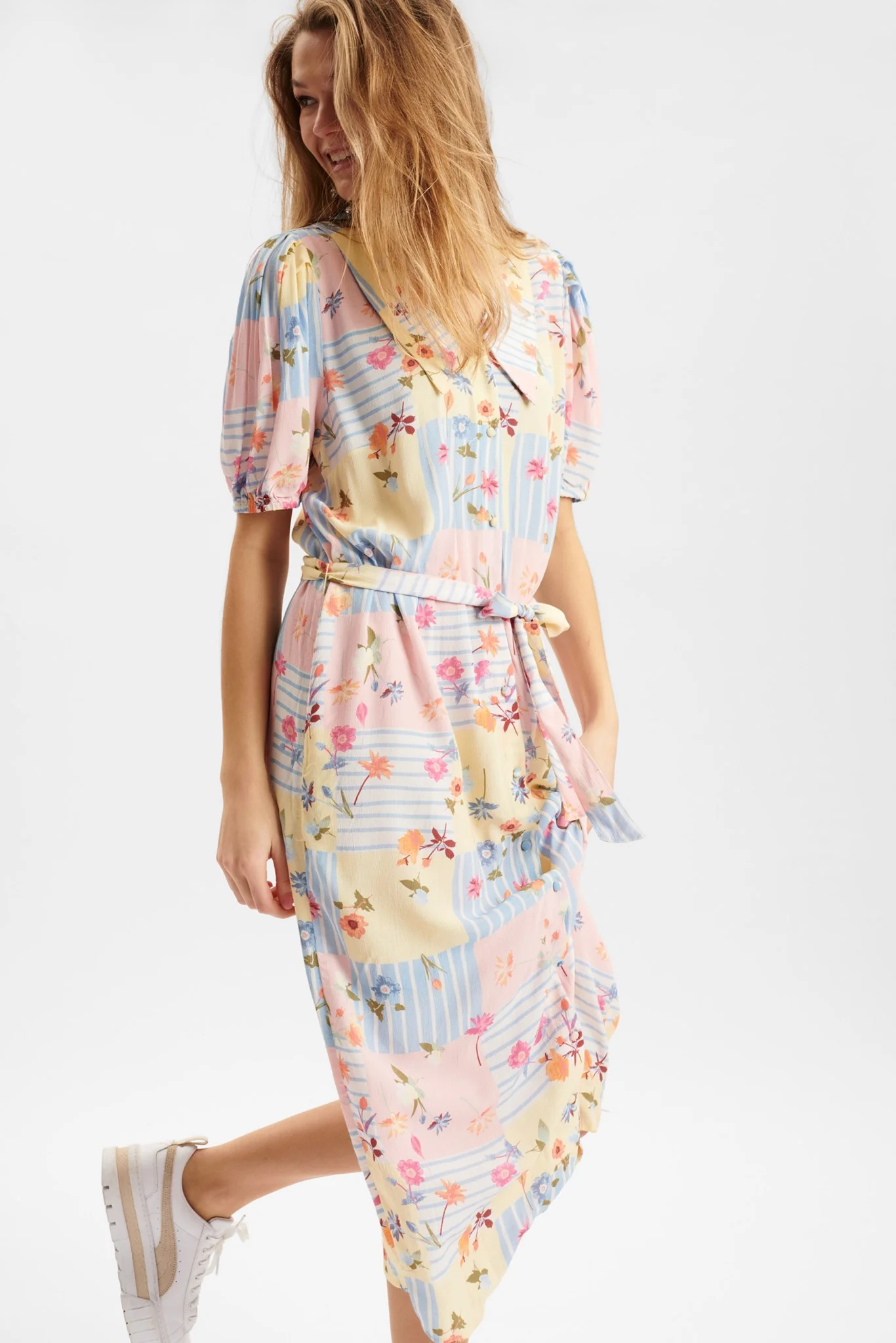 NUAYO SS DRESS - Mangano Calcite - Image 6