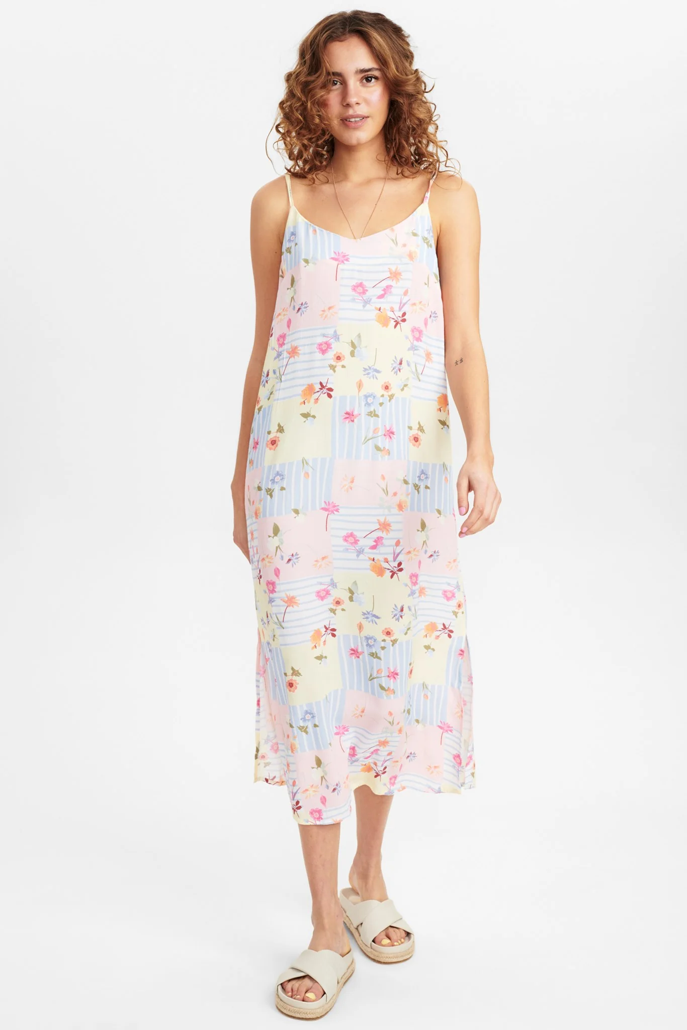 NUAYO STRAPSLEEVE DRESS - Mangano Calcite - Image 3