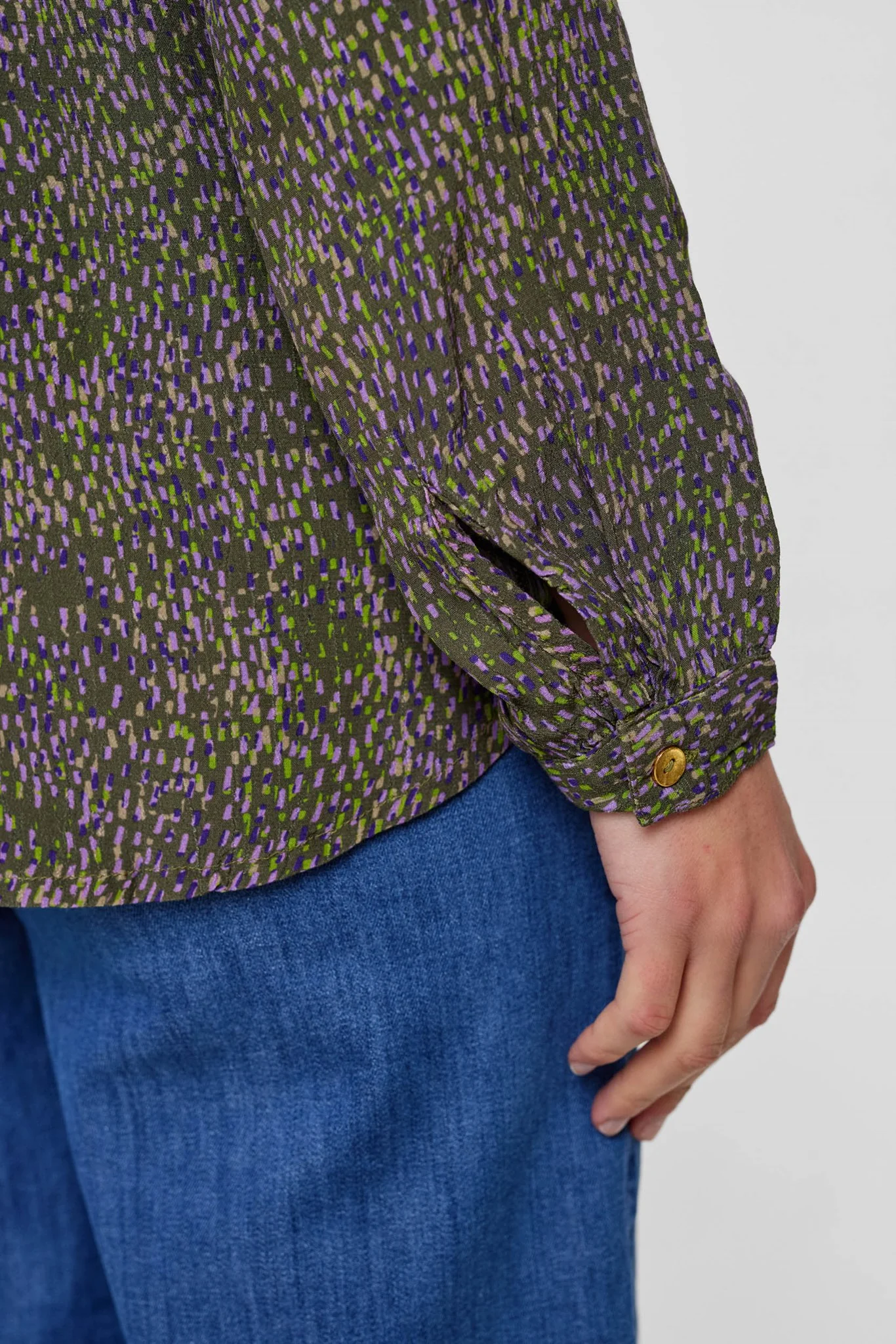 NUAZELIA SHIRT  - Ivy Green - Image 4