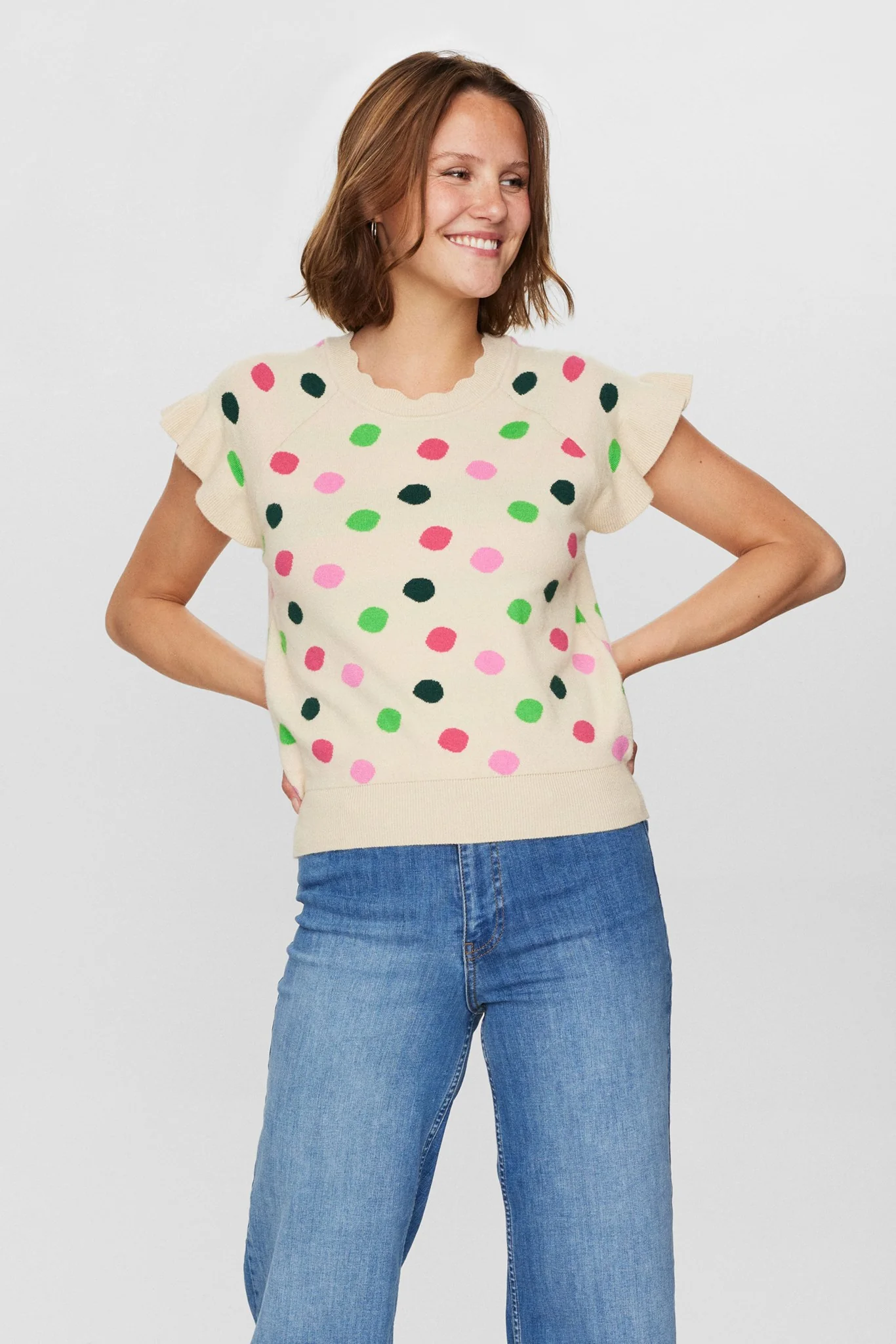 NUBAGATHA SS PULLOVER - Sandshell