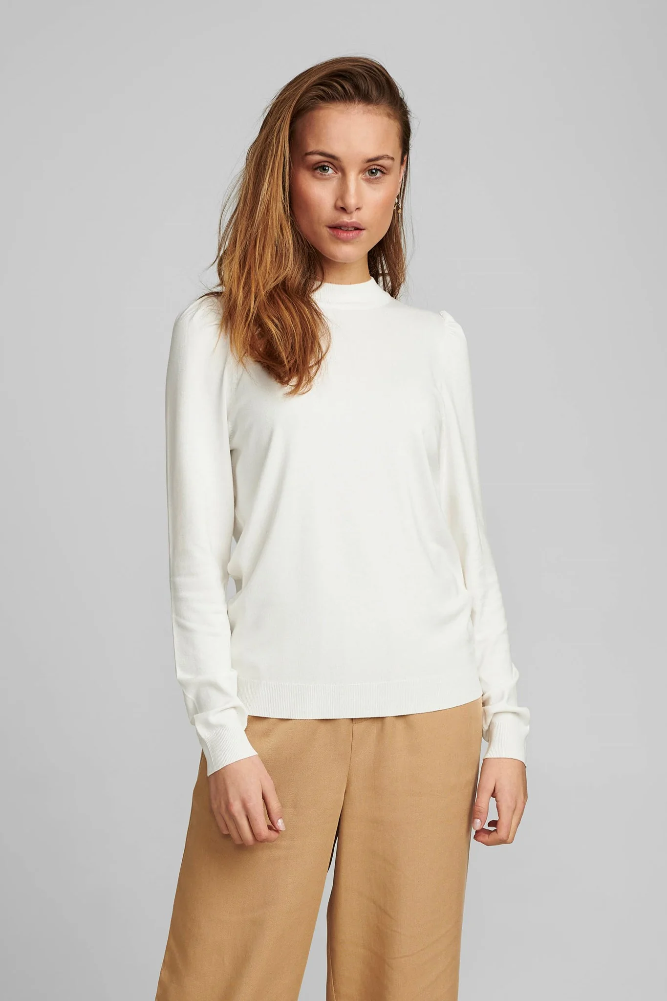 NUBAOJIN PULLOVER - Cloud Dancer