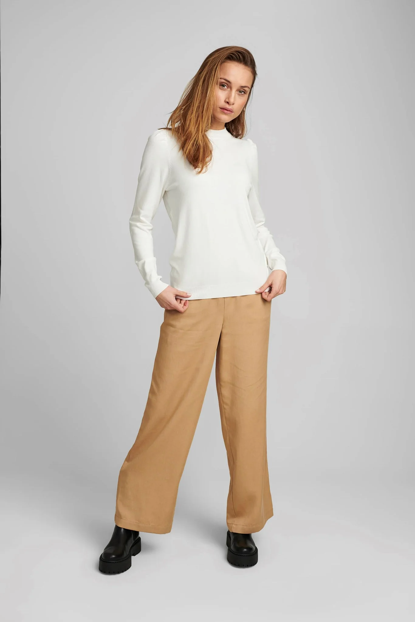 NUBAOJIN PULLOVER - Cloud Dancer - Image 3