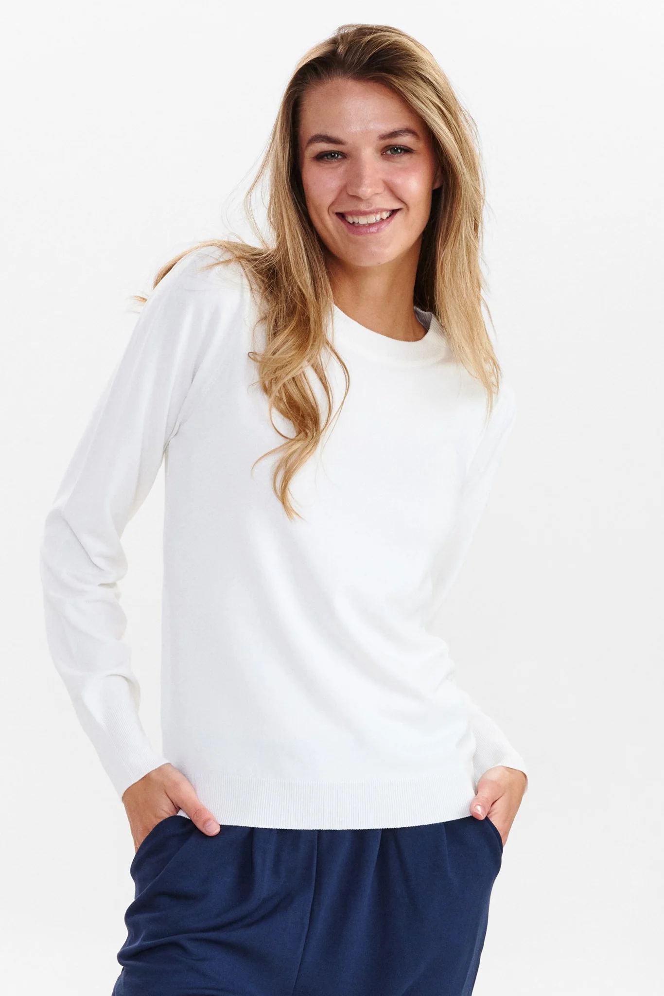 NUBAOJINY PULLOVER - NOOS - Cloud Dancer