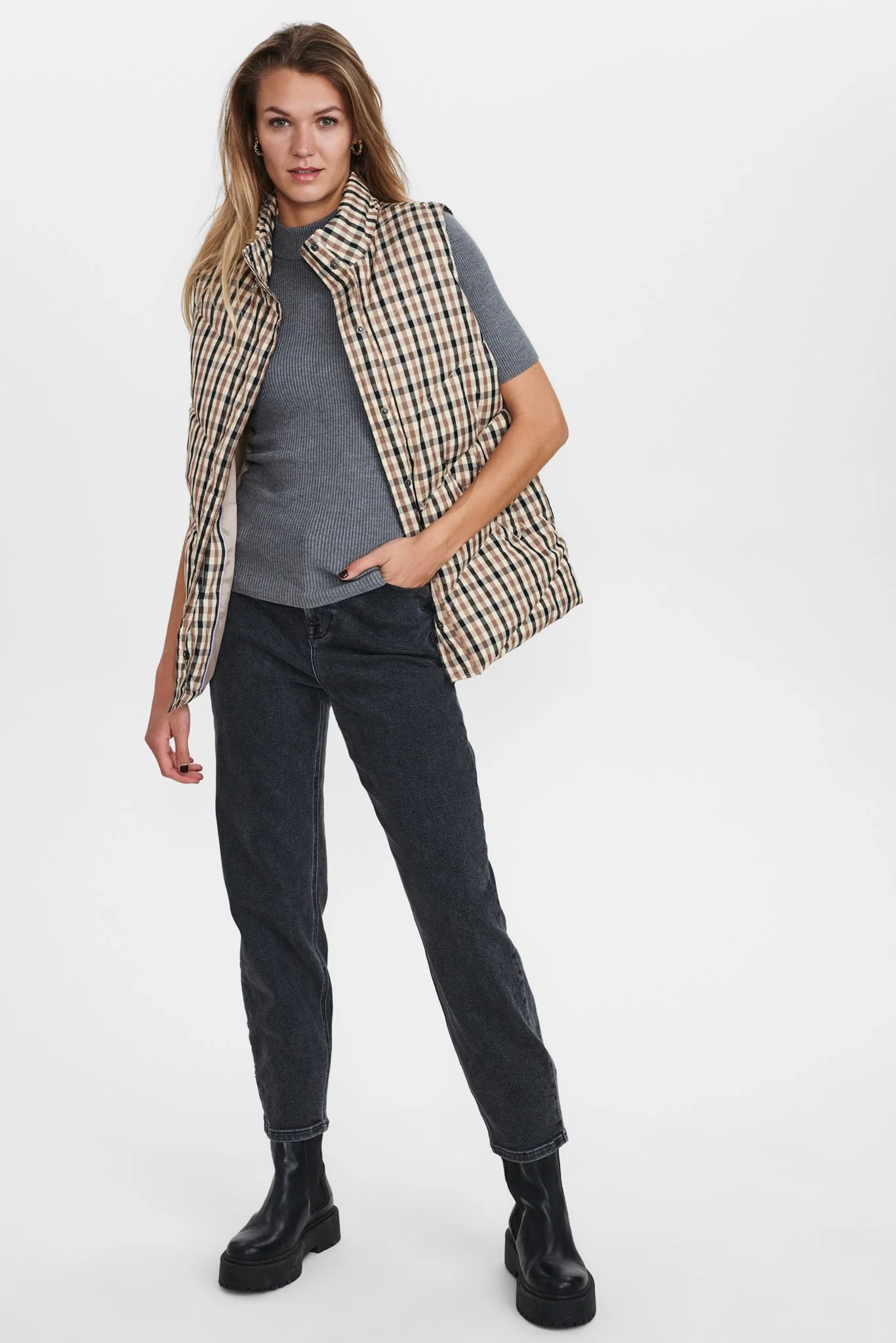 NUBEBBA WAISTCOAT - Ginger Root - Image 3