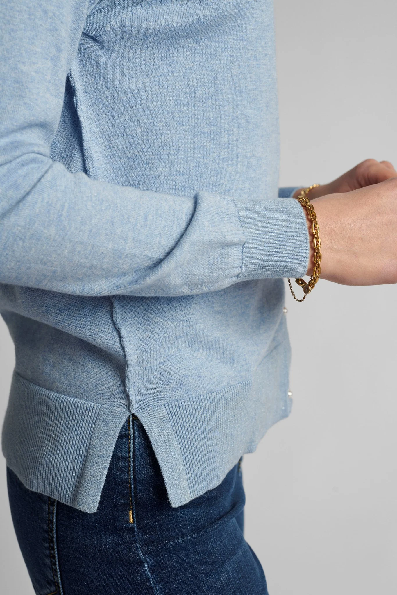 NUBECHET CARDIGAN  - Vista Blue - Image 5