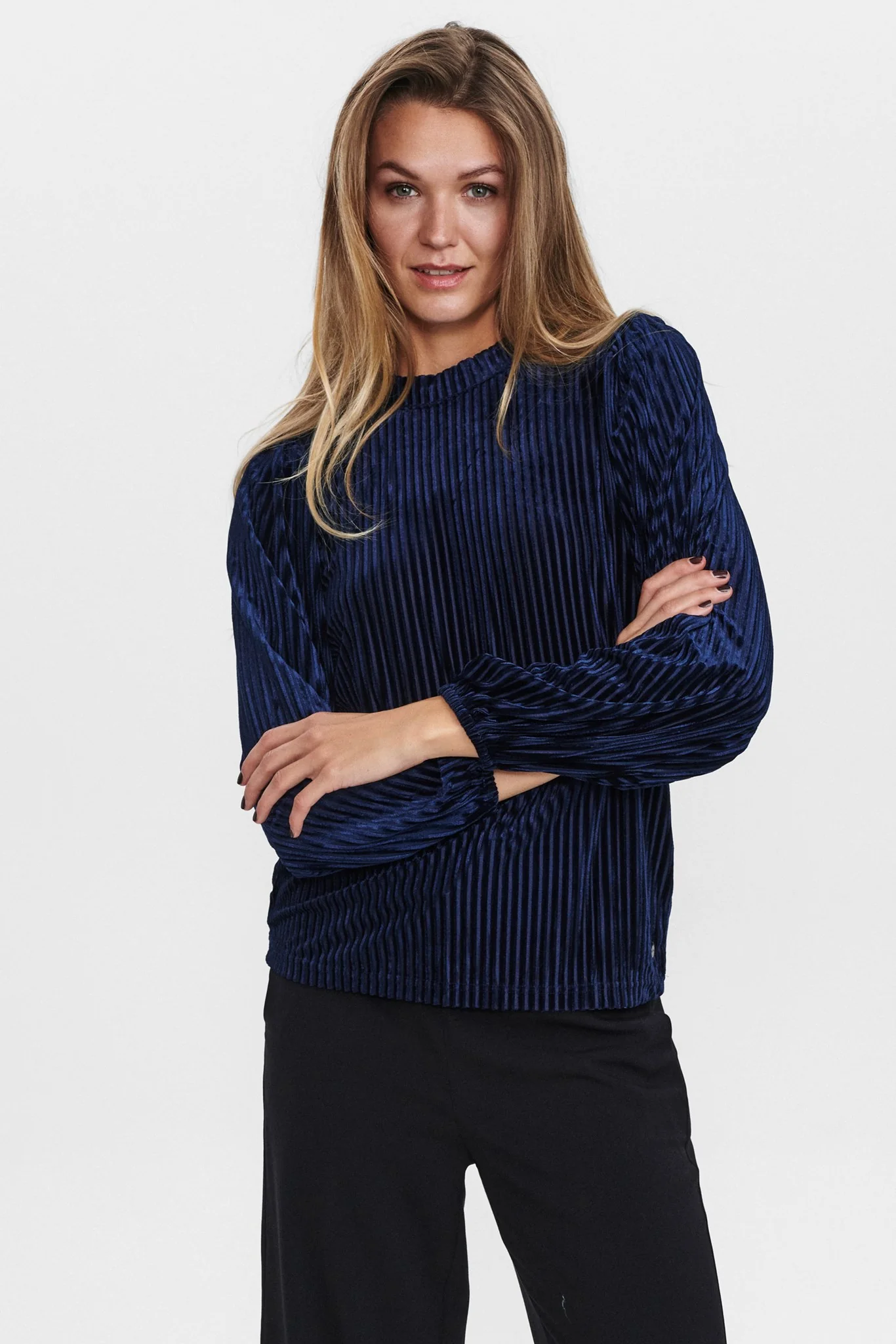 NUBEISSE BLOUSE - Dark Sapphire