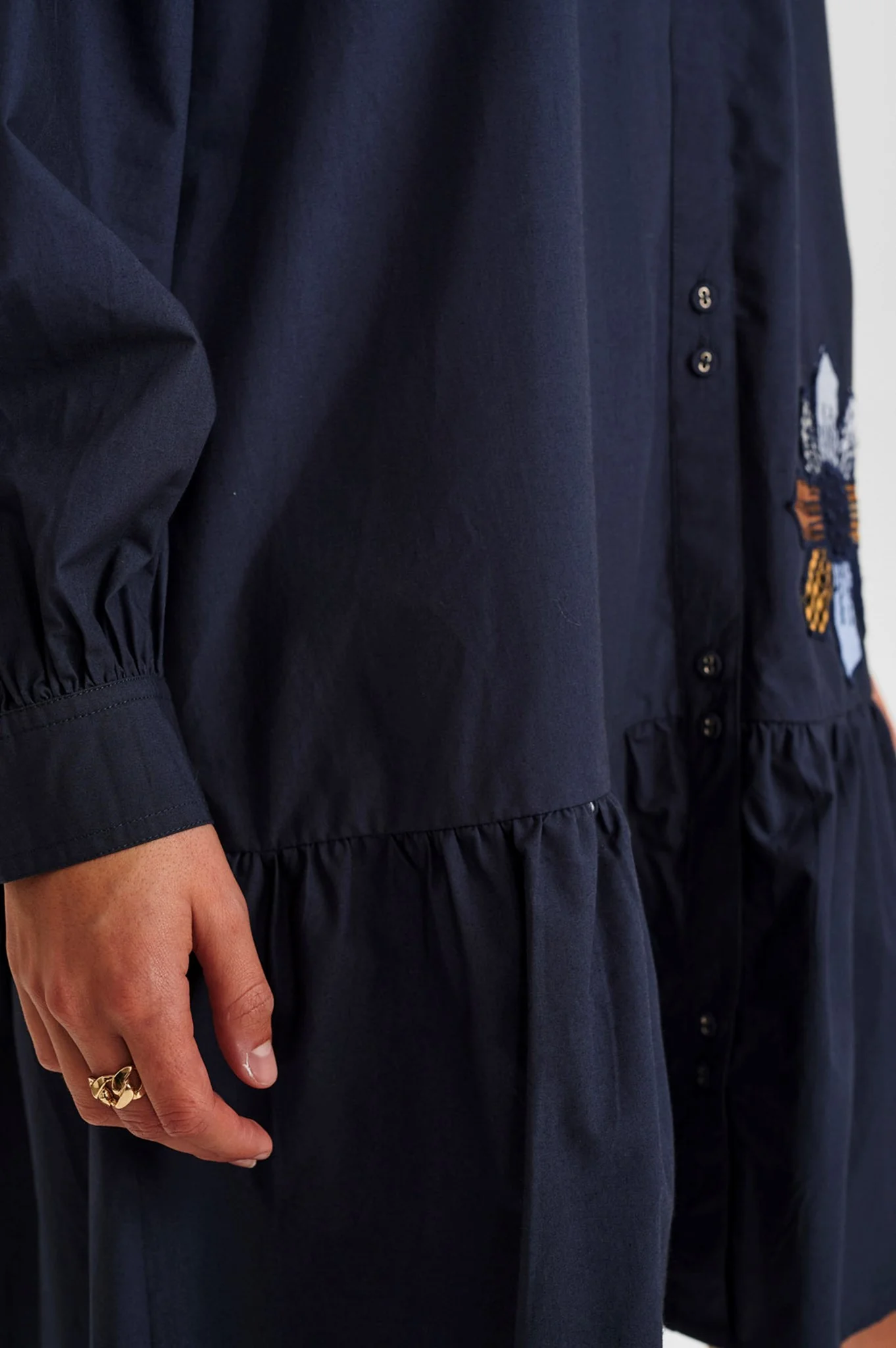 NUBELINDE DRESS - Dark Sapphire - Image 5