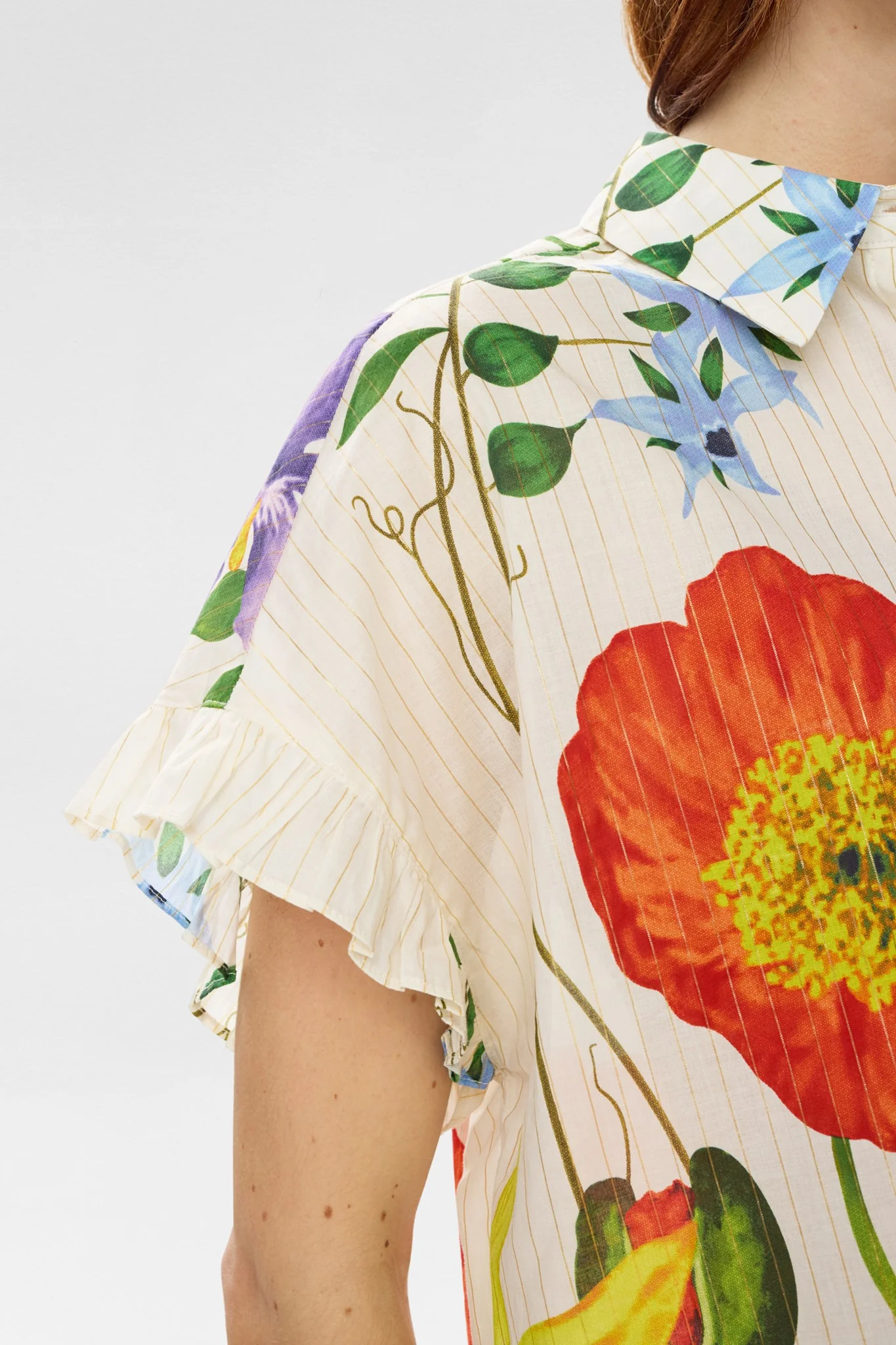 NUBELISA SLEEVELESS SHIRT - Pristine - Image 5