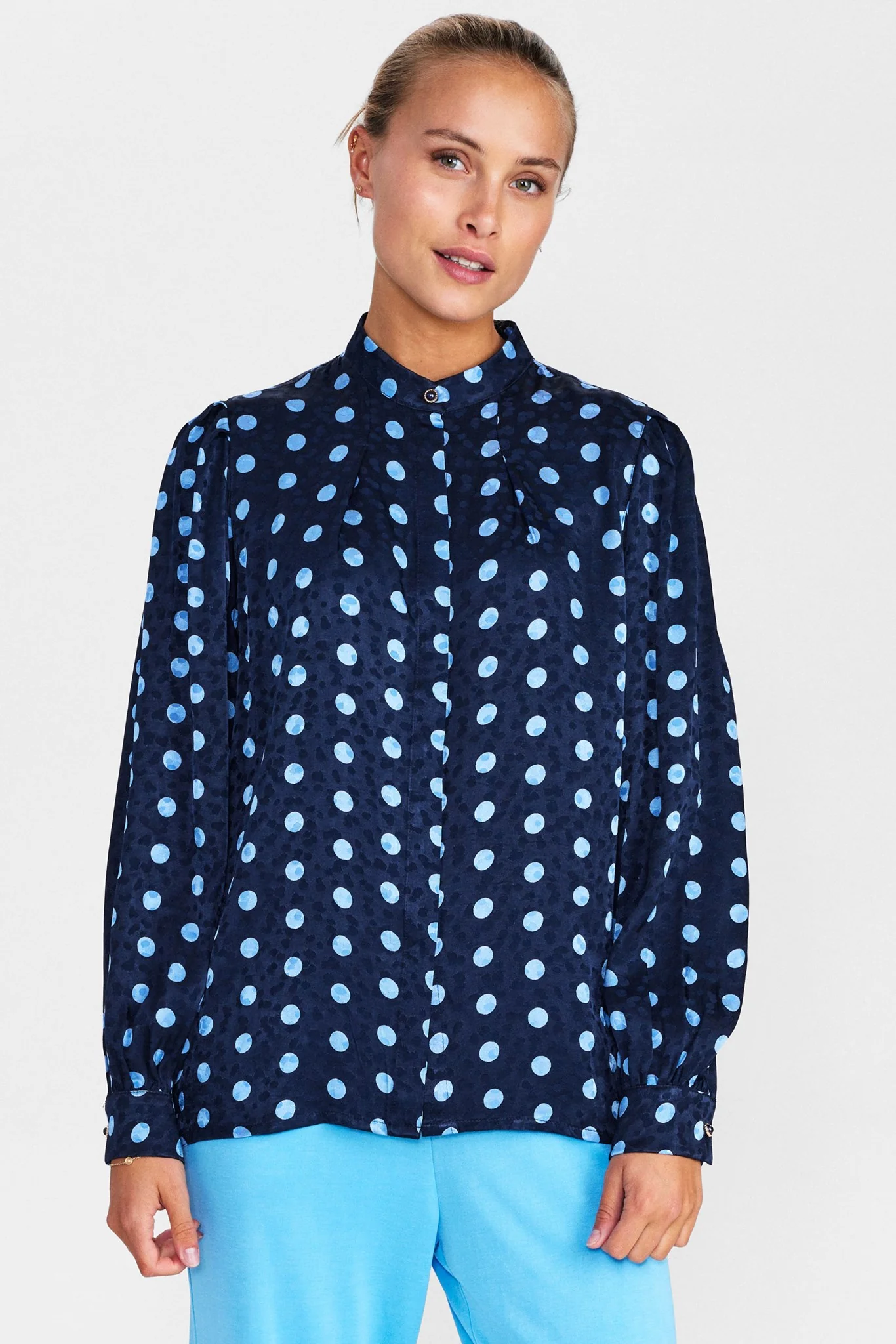 NUBELL SHIRT - Dark Sapphire