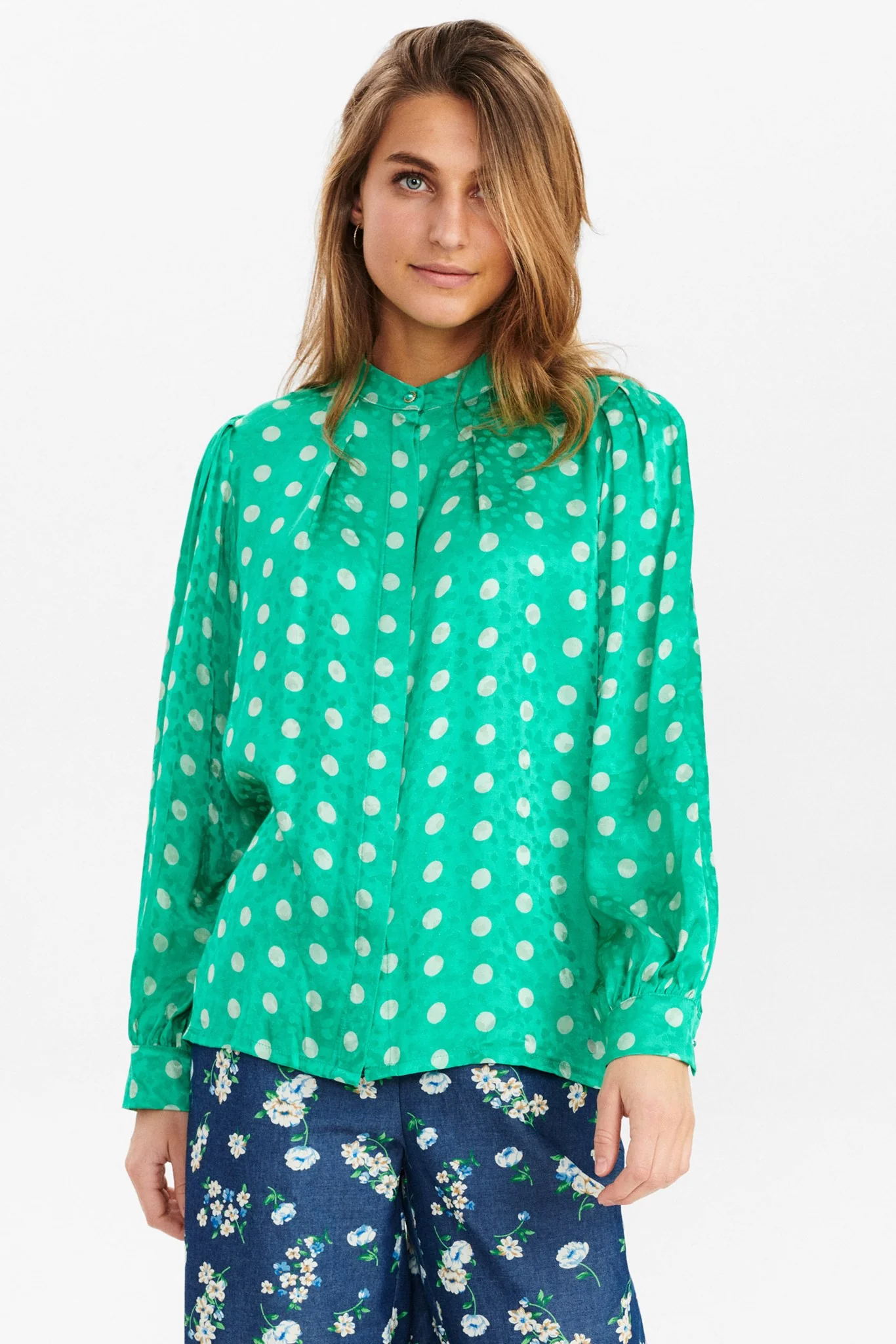NUBELL SHIRT - Simply Green
