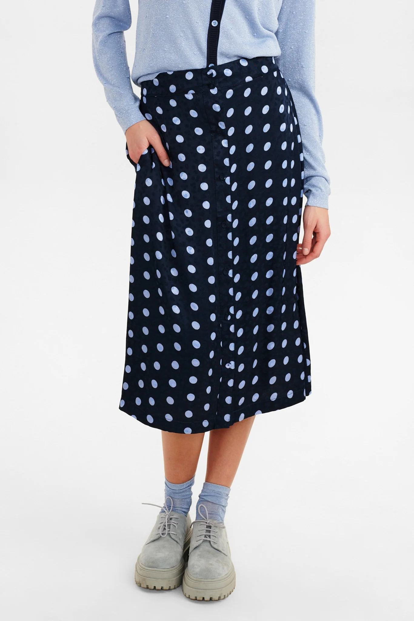 NUBELL SKIRT - Dark Sapphire