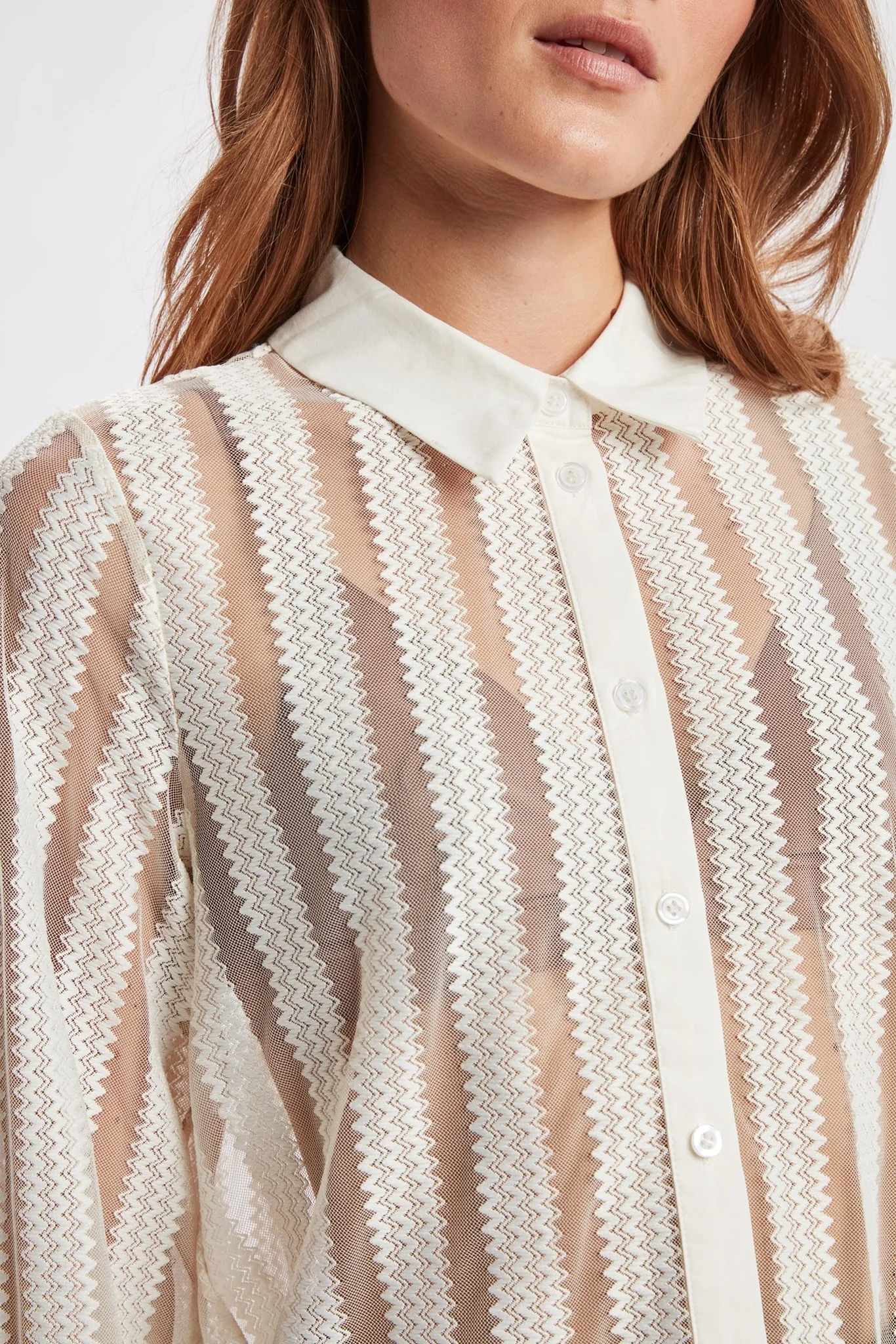 NUBELLA BLOUSE - Pristine - Image 4