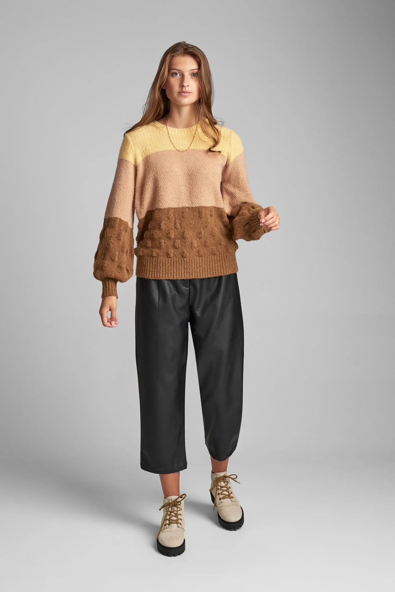 NUBELLA PULLOVER  - BRONZE BROWN - Image 3