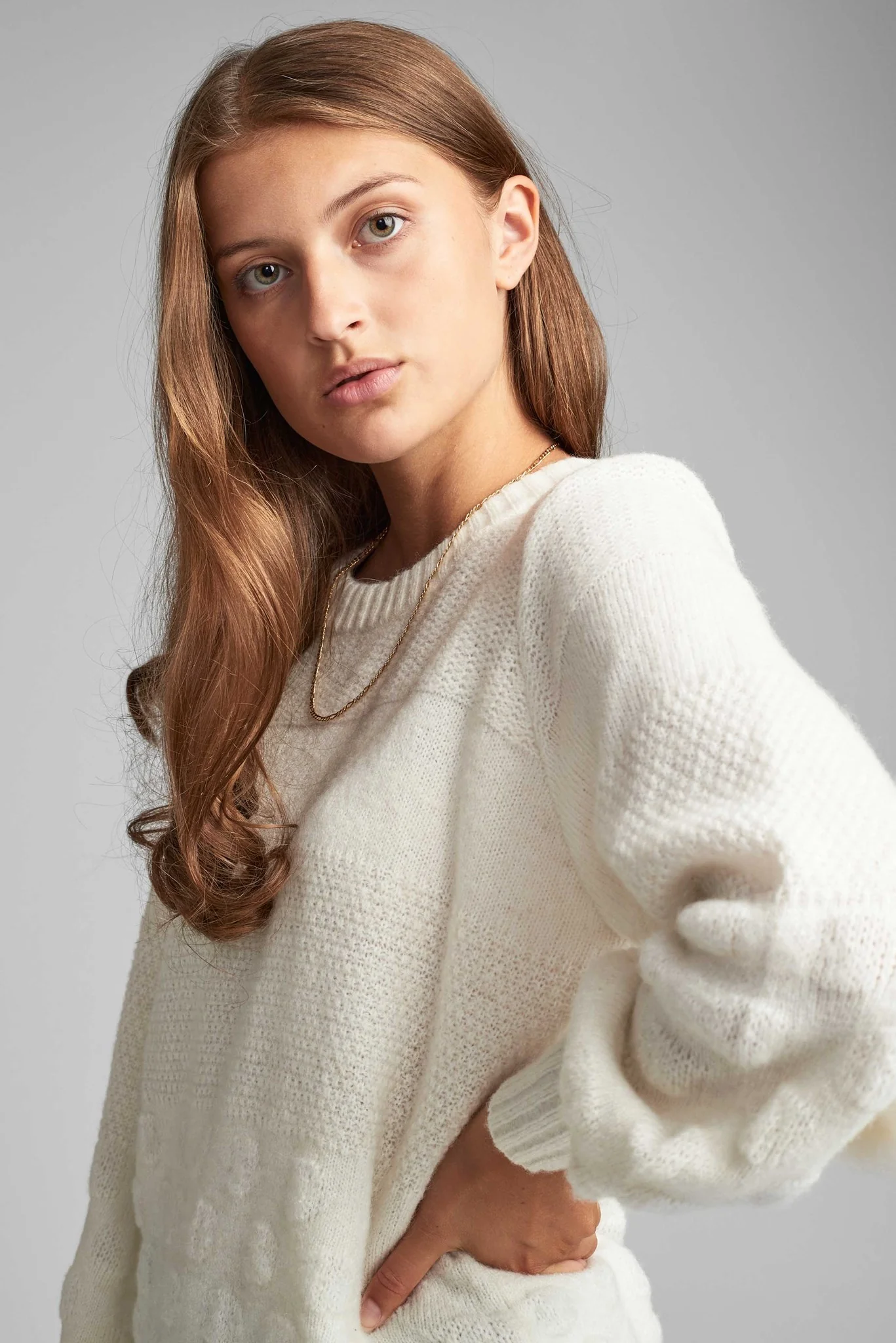 NUBELLA PULLOVER  - Cloud Dancer - Image 4