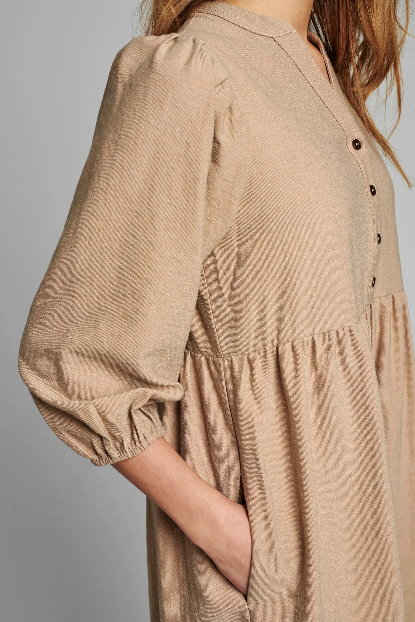 NUBELLIS DRESS - Tannin - Image 5