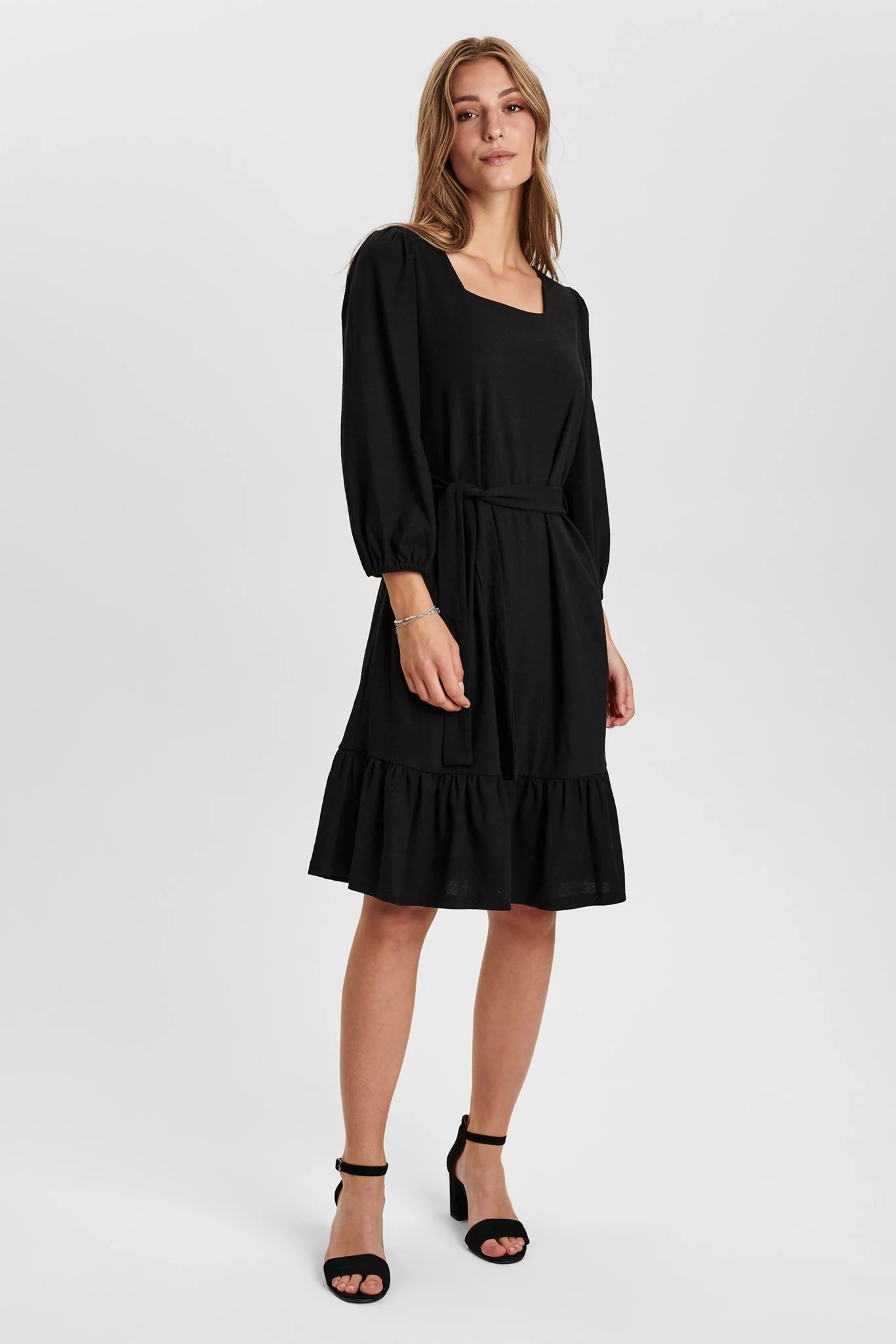 NUBENDA DRESS - Caviar - Image 3