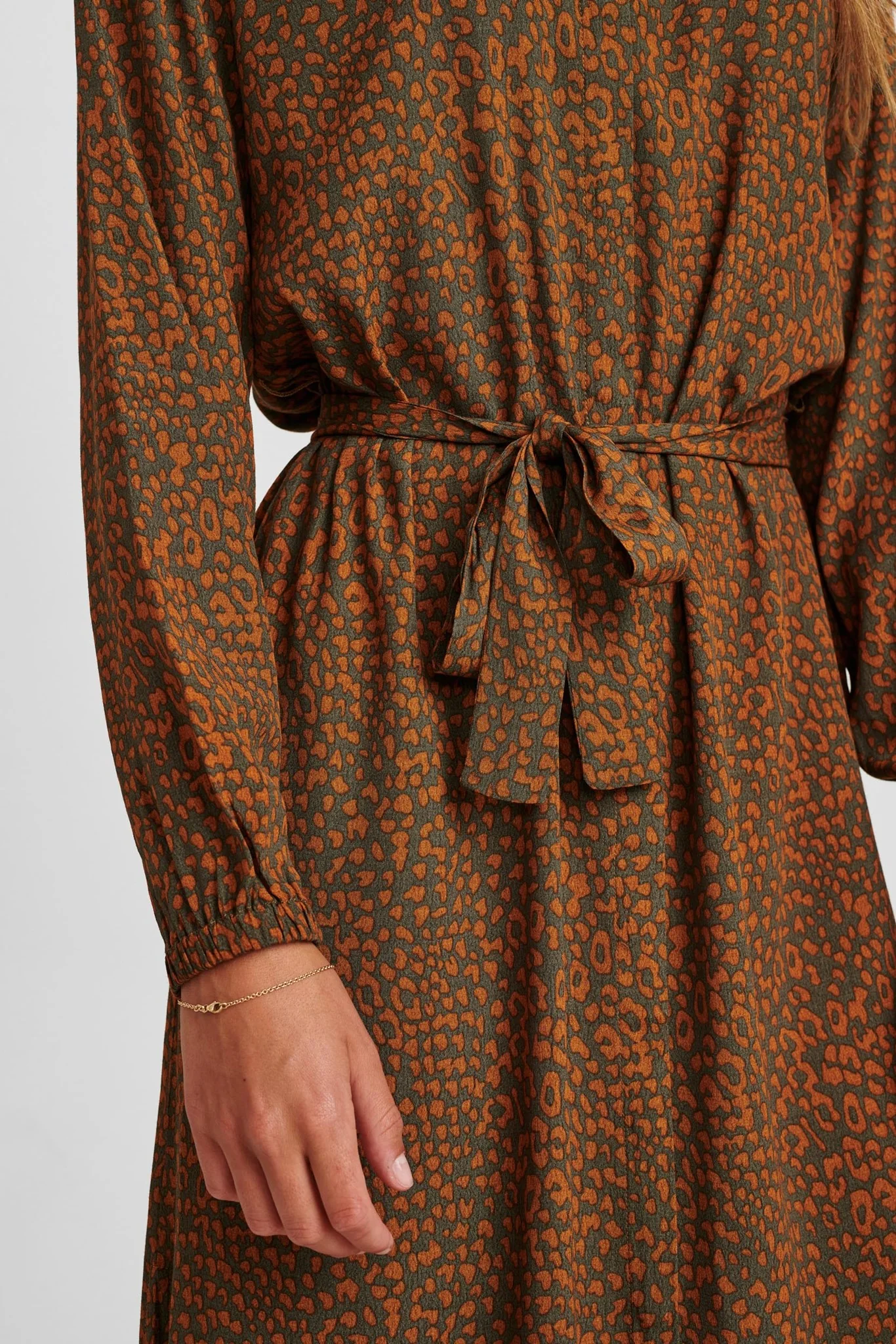 NUBENTA LS DRESS - Grape leaf - Image 4