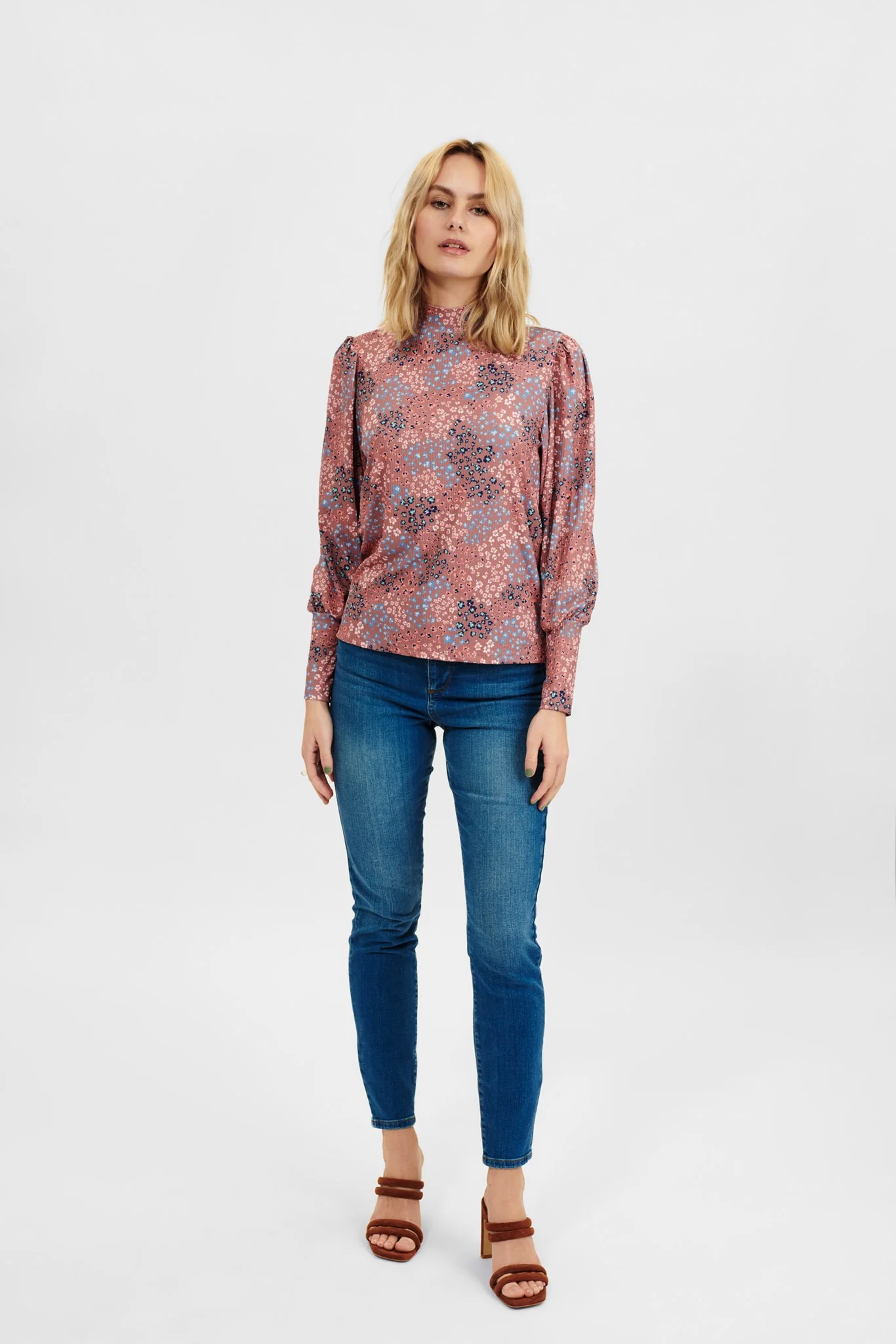 NUBENTI BLOUSE - Cedar Wood - Image 3