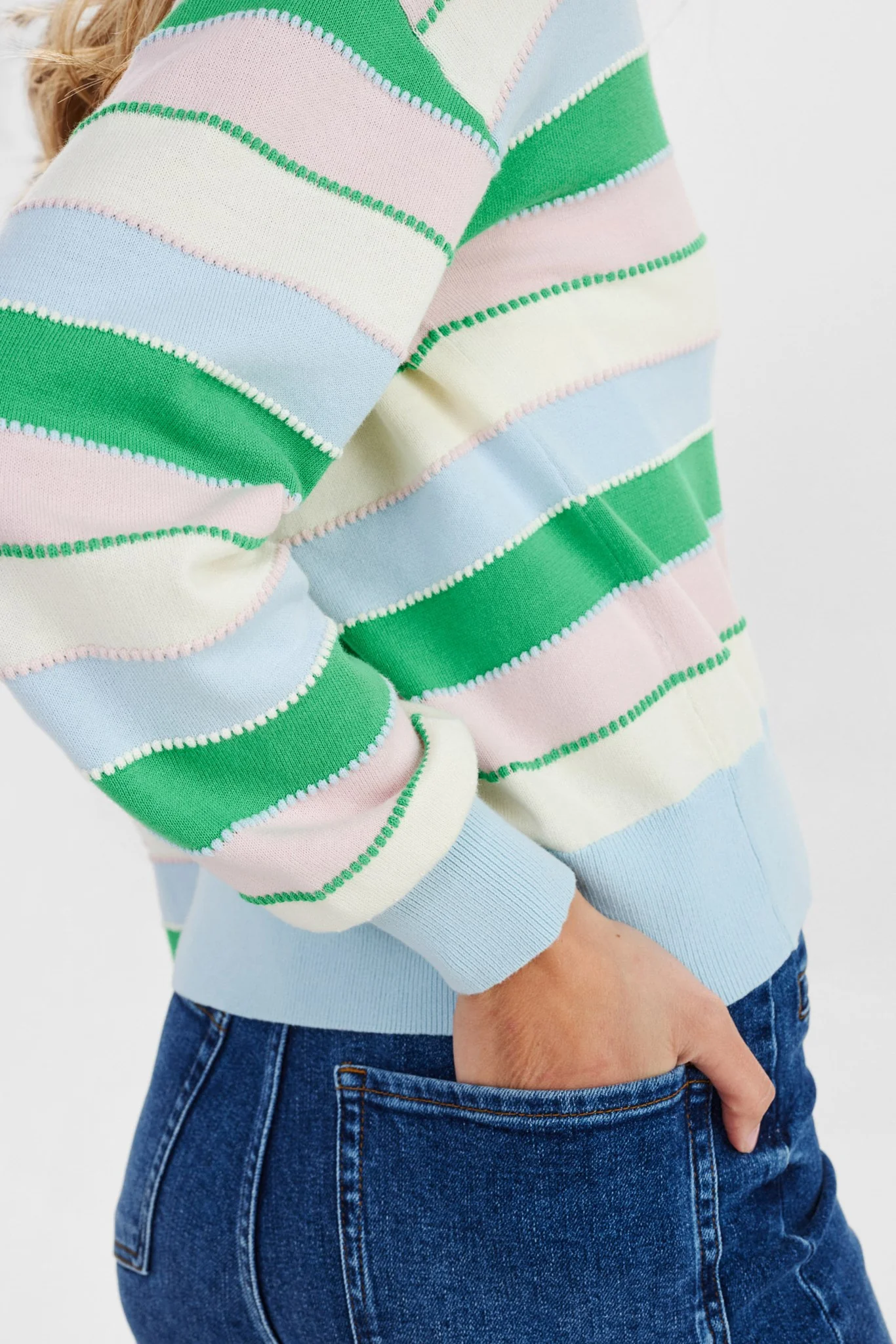 NUBERNI CARDIGAN - Crystal blue - Image 5