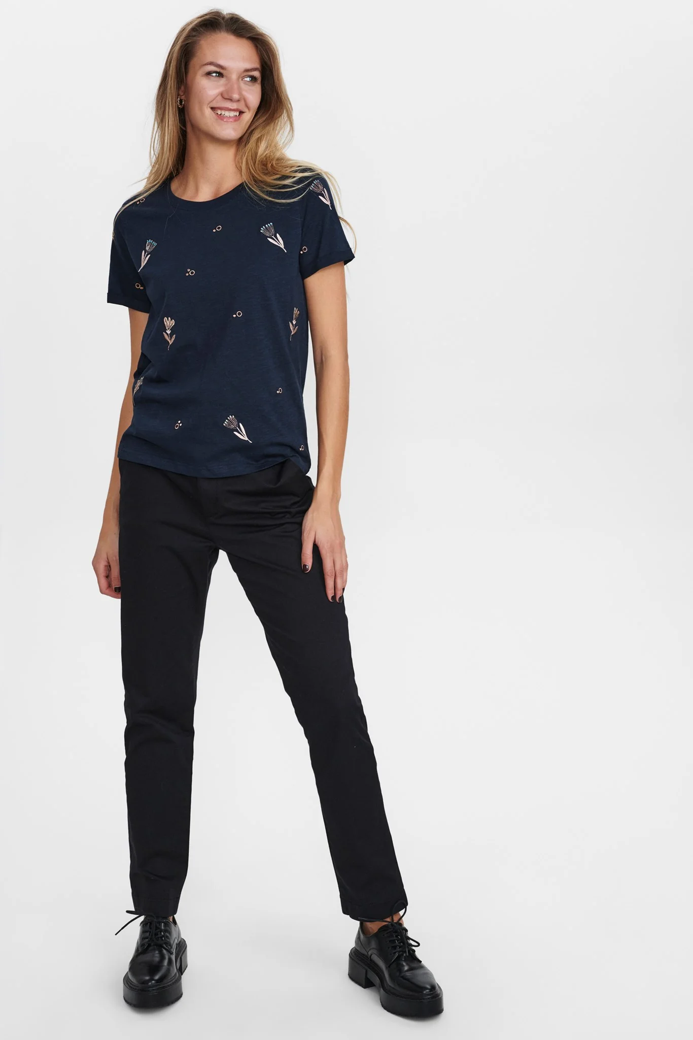 NUBERNICE TEE - Dark Sapphire - Image 3