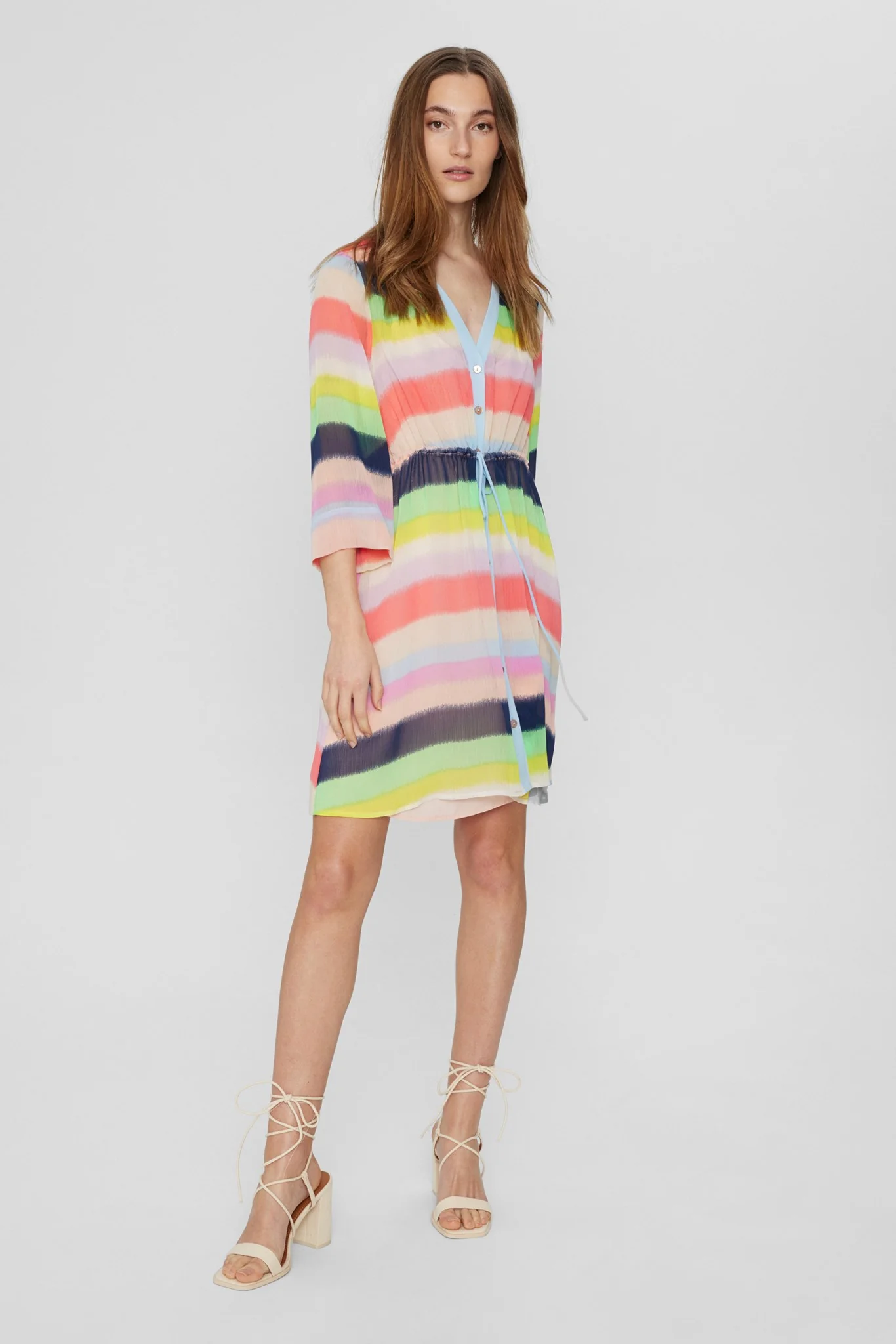 NUBETH DRESS - Calypso Coral - Image 3