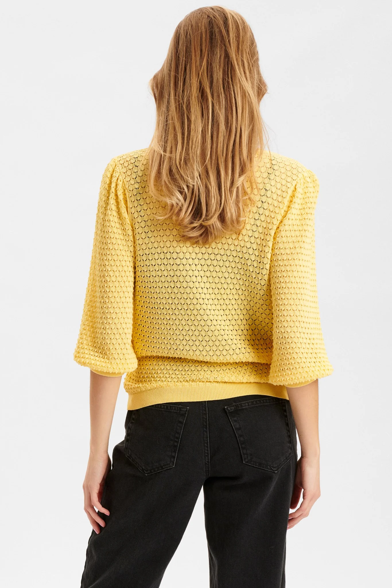 NUBETTY CARDIGAN - Popcorn - Image 2