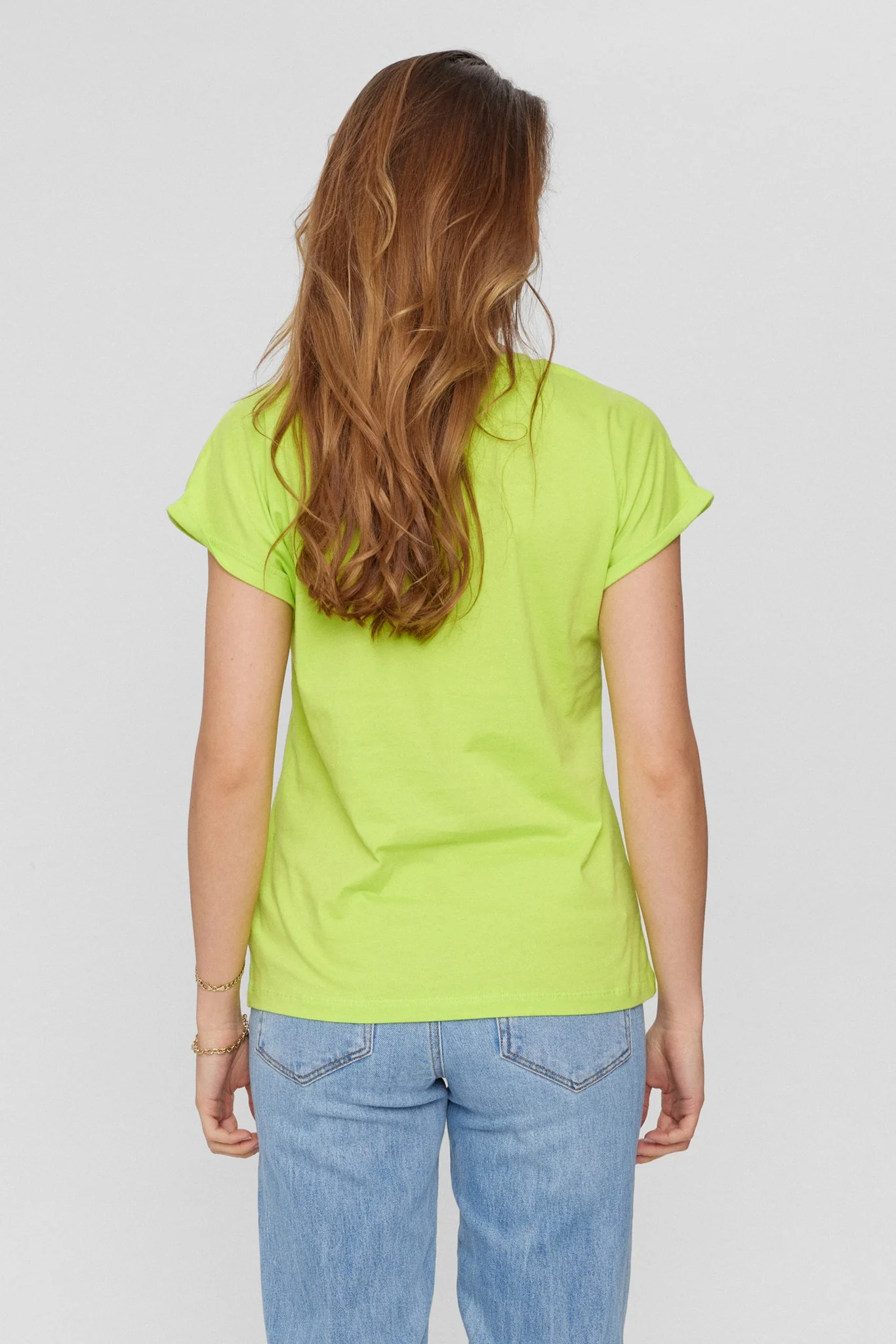 NUBEVERLY T-SHIRT - GOTS - Acid Lime - Image 2