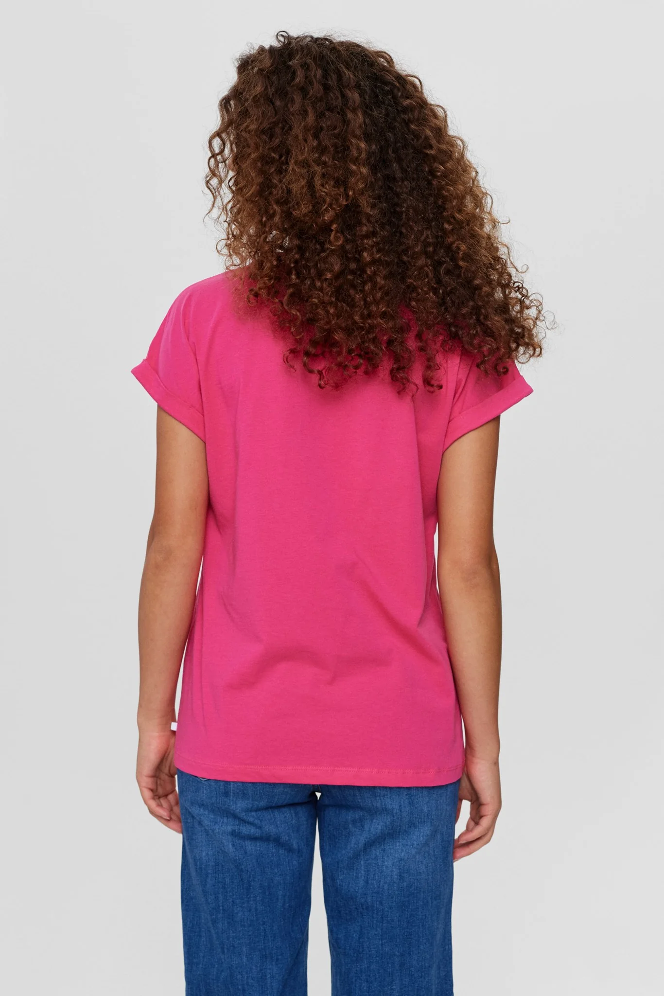 NUBEVERLY T-SHIRT - GOTS - Raspberry Sorbet - Image 2
