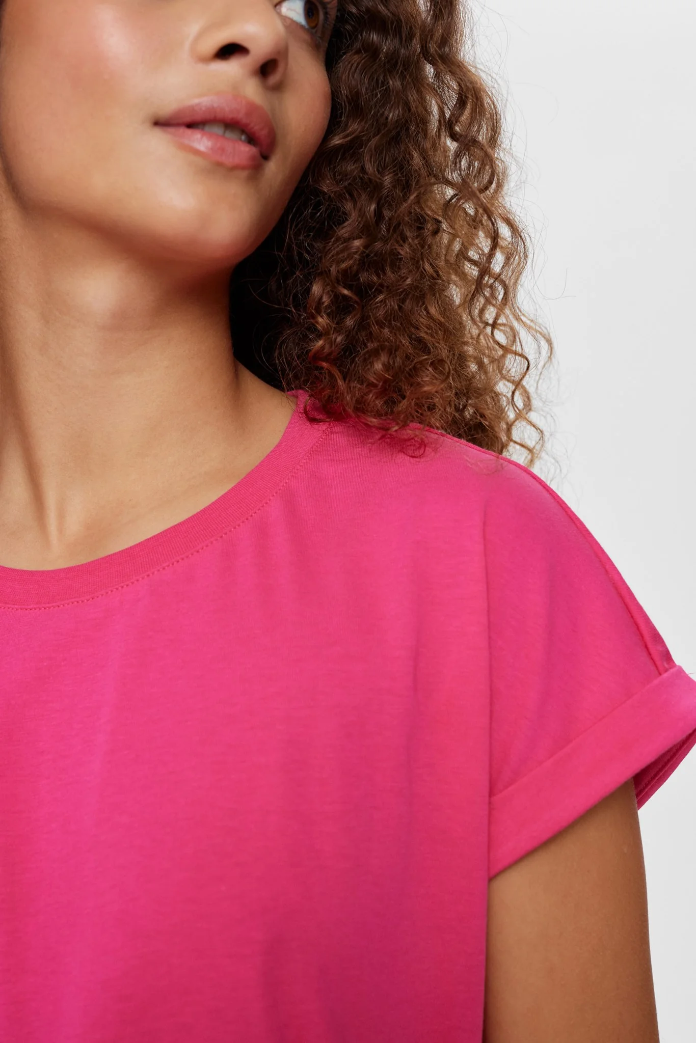 NUBEVERLY T-SHIRT - GOTS - Raspberry Sorbet - Image 4
