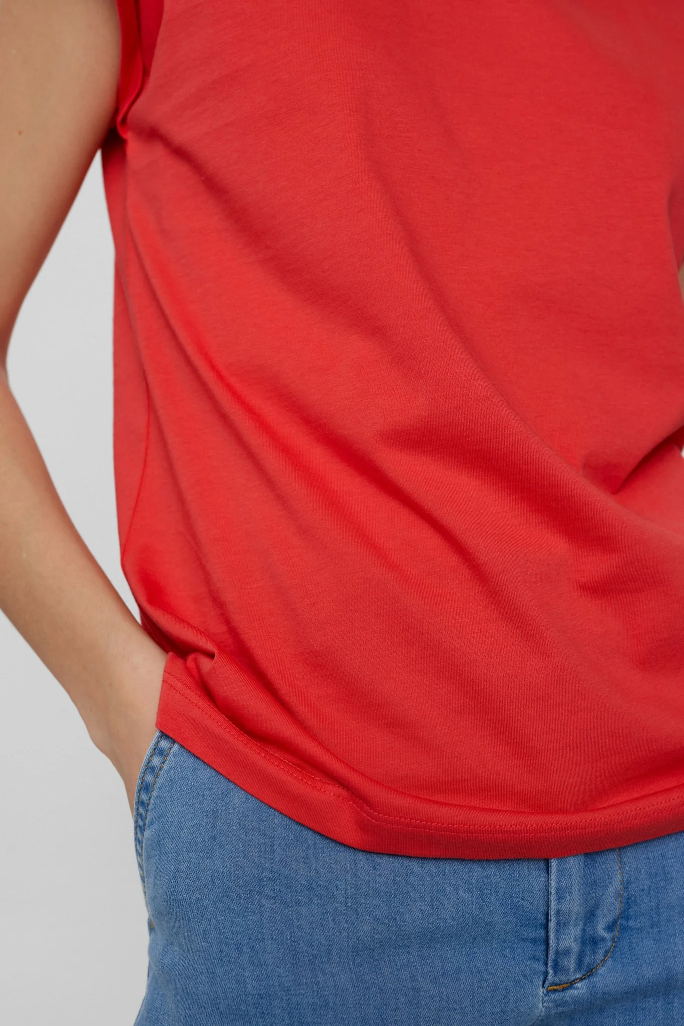 NUBEVERLY T-SHIRT - GOTS - Teaberry - Image 4