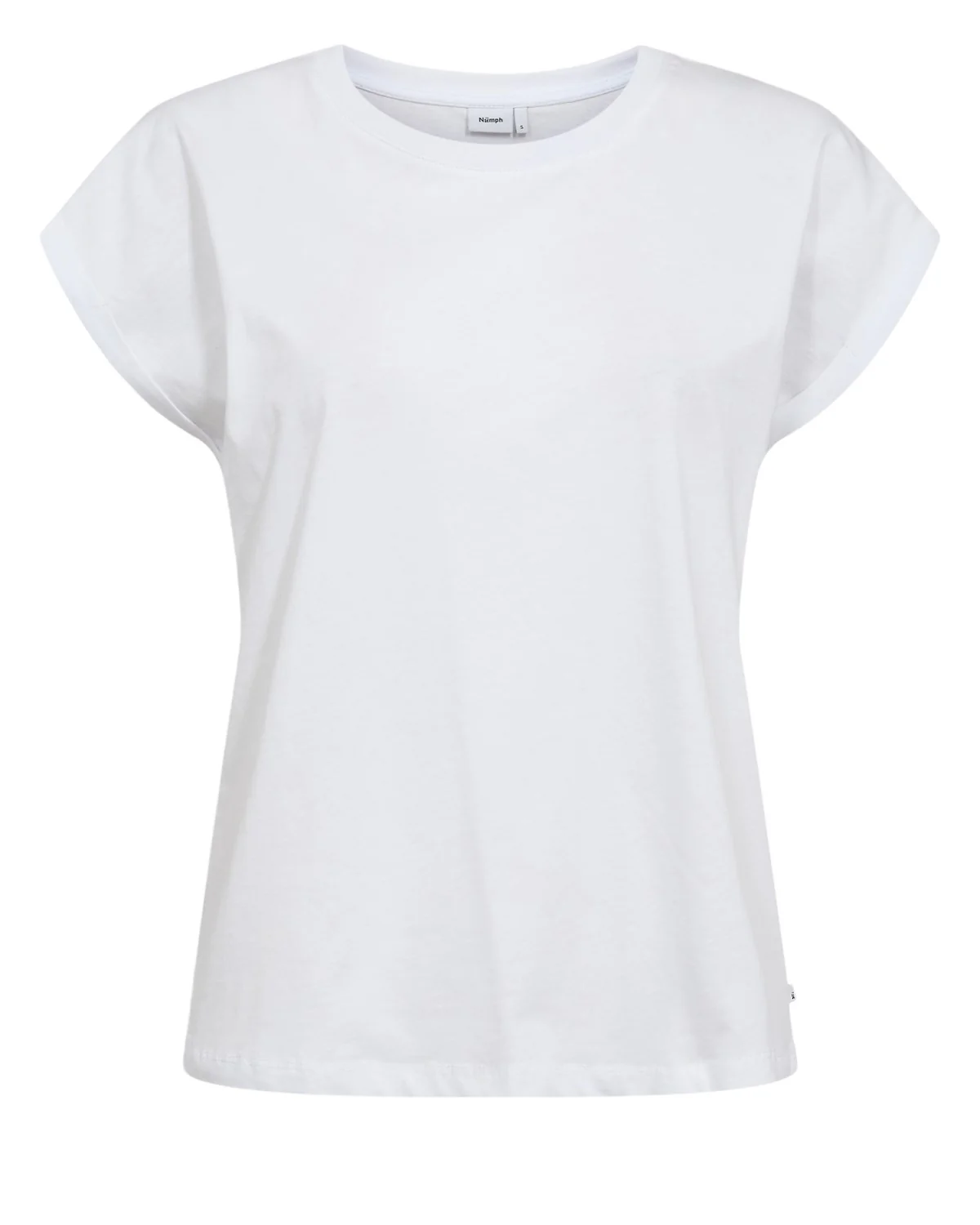 NUBEVERLY T-SHIRT NOOS-GOTS - Bright White