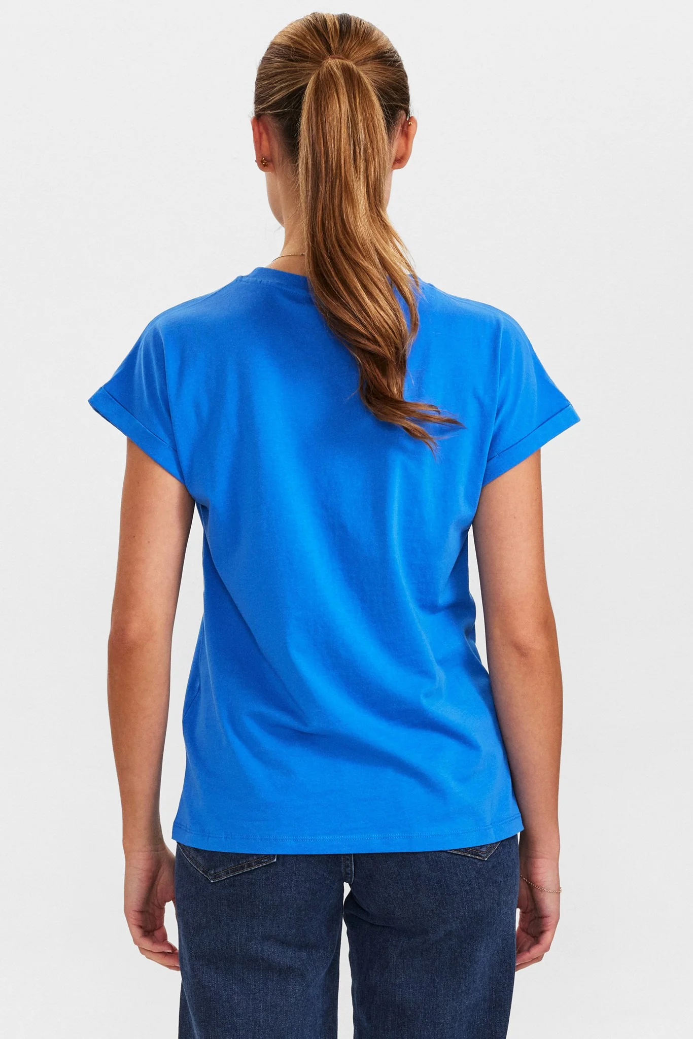 NUBEVERLY T-SHIRT - GOTS - Palace Blue - Image 2
